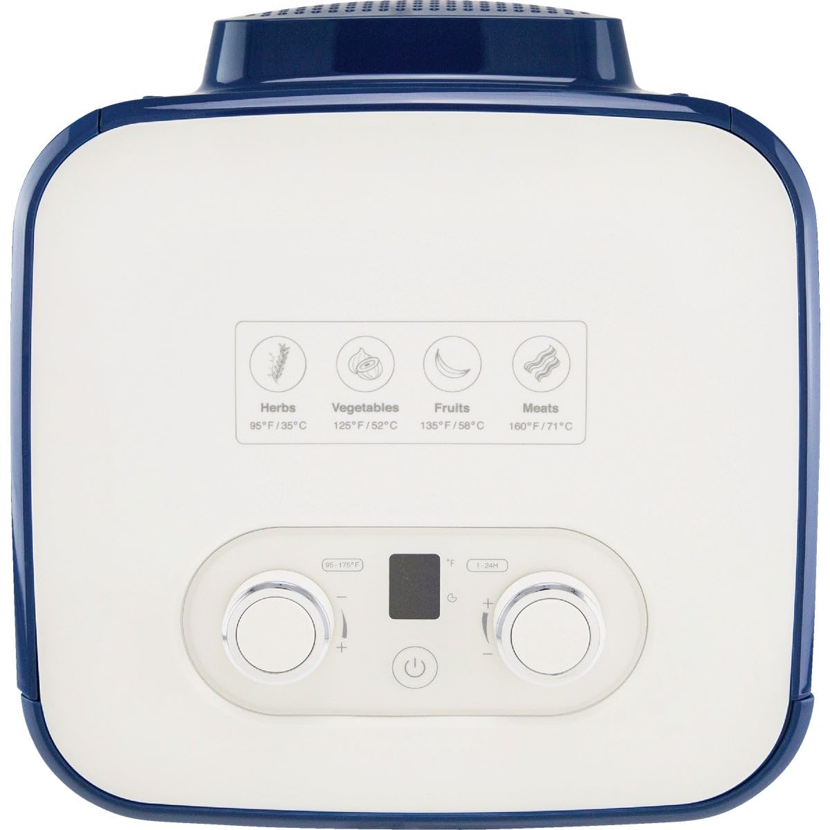 NESCO FD-41B Snackmaster Jr Food Dehydrator - 4-Tray Electric Dehydrator for Beef Jerky, Dried Fruits, Herbs, Yogurt & Healthy Snacks | Compact & Energy Efficient | Perfect for Home Kitchen, Camping & Meal Prep (Blue)