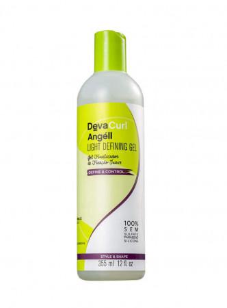 **Angell Light Defining Gel - Curl Activator & Treatment Finisher (355ml) for Natural Curls | DevaCurl | Perfect for Daily Styling & Frizz Control**