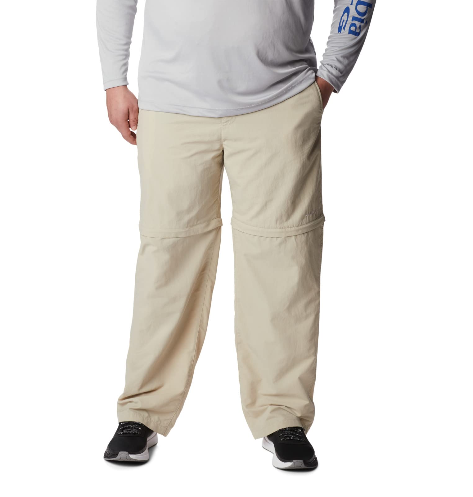Columbia Men's Backcast Convertible Pants - Water-Resistant, Quick-Dry Hiking & Outdoor Adventure Pants with Zip-Off Legs - Perfect for Camping, Fishing & Travel