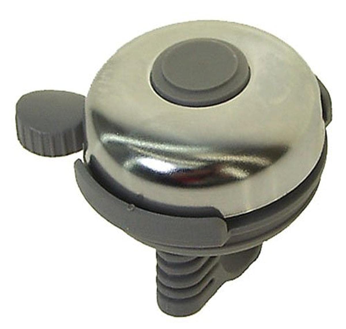 Ventura Chrome Plated Rotary Action Bell - Premium Brass Hand Bell for Schools, Churches & Events - Loud & Clear Sound for Announcements, Alerts & Ceremonies