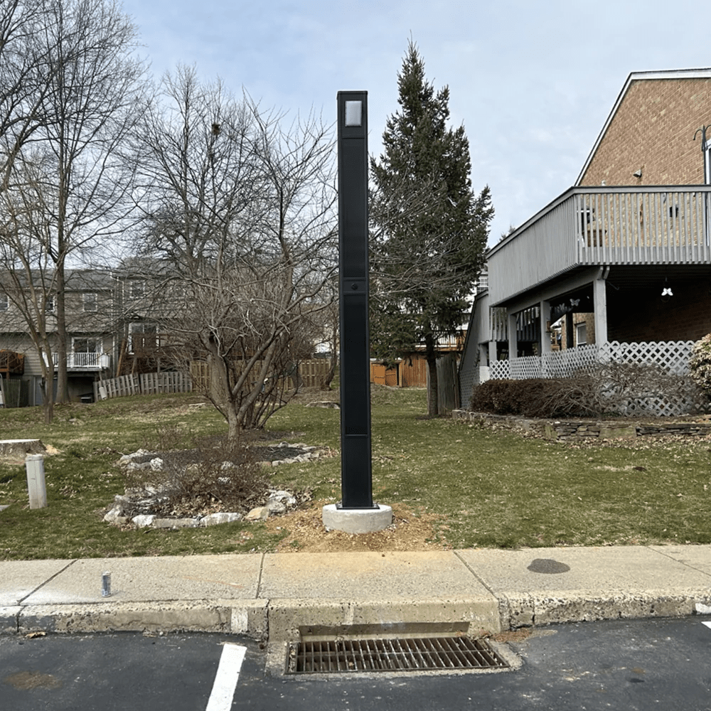 60W Solar Pathway Lights 9000 Lumens 5000K Warm White - Black Weatherproof Outdoor Landscape Lighting for Garden, Walkway, Driveway | IP65 Waterproof | 5 Year Warranty | Solar Powered Bollard Light for Eco-Friendly Illumination