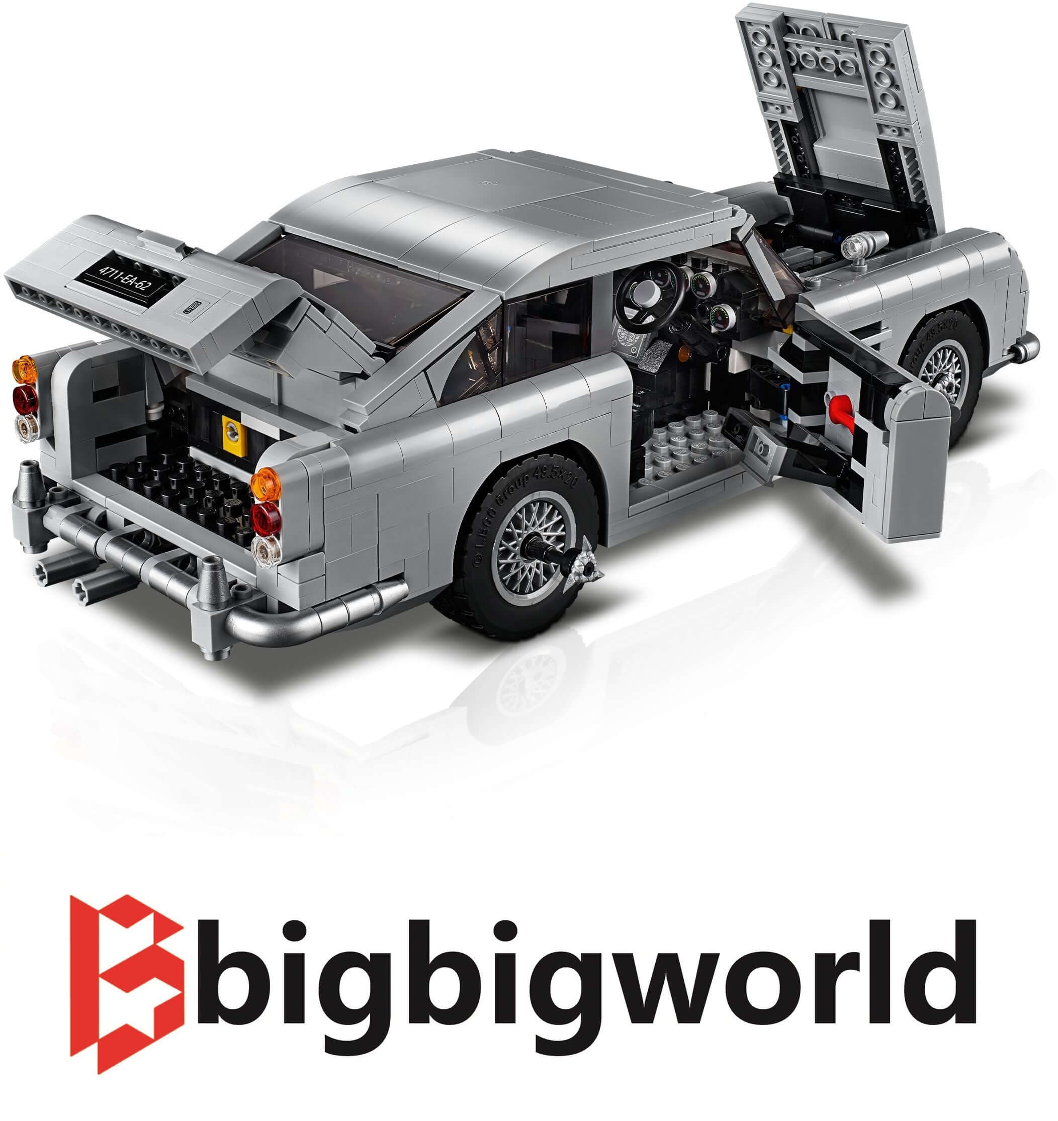 LEGO 10262 James Bond Aston Martin DB5 Building Kit - Collectible Model Car for Adults - Perfect for Movie Fans & LEGO Enthusiasts - Great Gift for Birthday & Christmas - Display & Play Set for Home & Office Decor