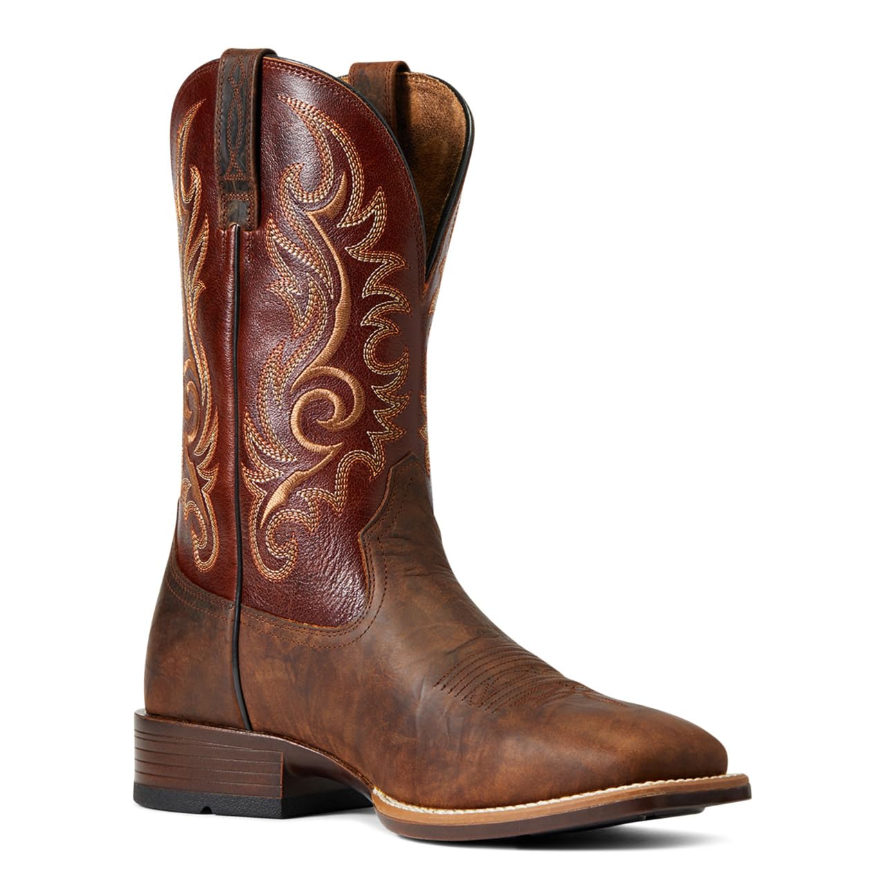 Ariat Men's Lasco Ultra Western Boot - Durable Cowboy Boots for Riding, Work & Casual Wear | Comfortable & Stylish for Ranch, Rodeo & Everyday Use