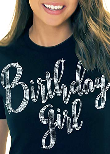 Birthday Girl - Rhinestone (Black)