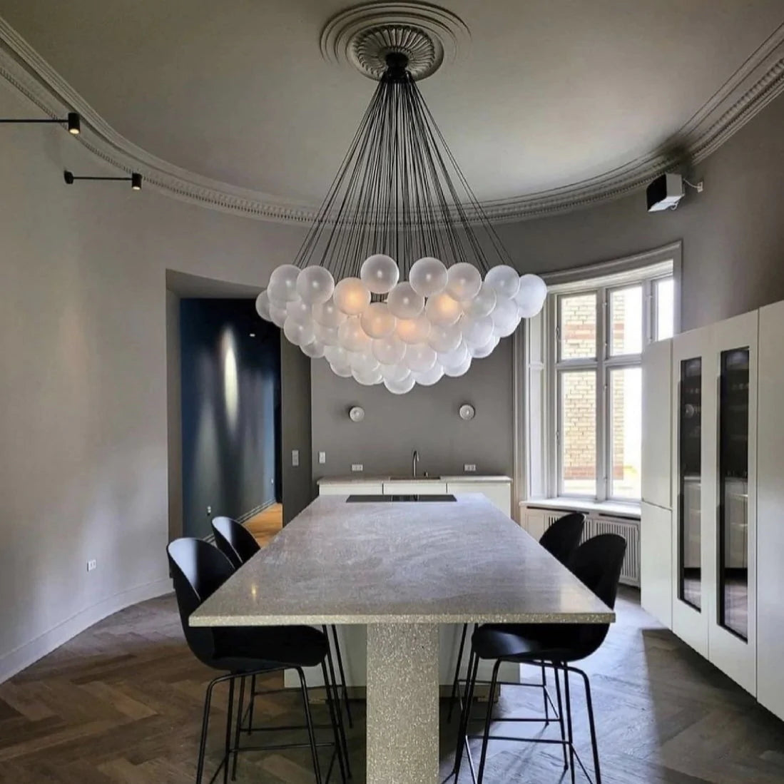 Elegant Cloud Chandelier Lighting Fixture - Modern Ceiling Light for Living Room, Bedroom & Dining Room Decor