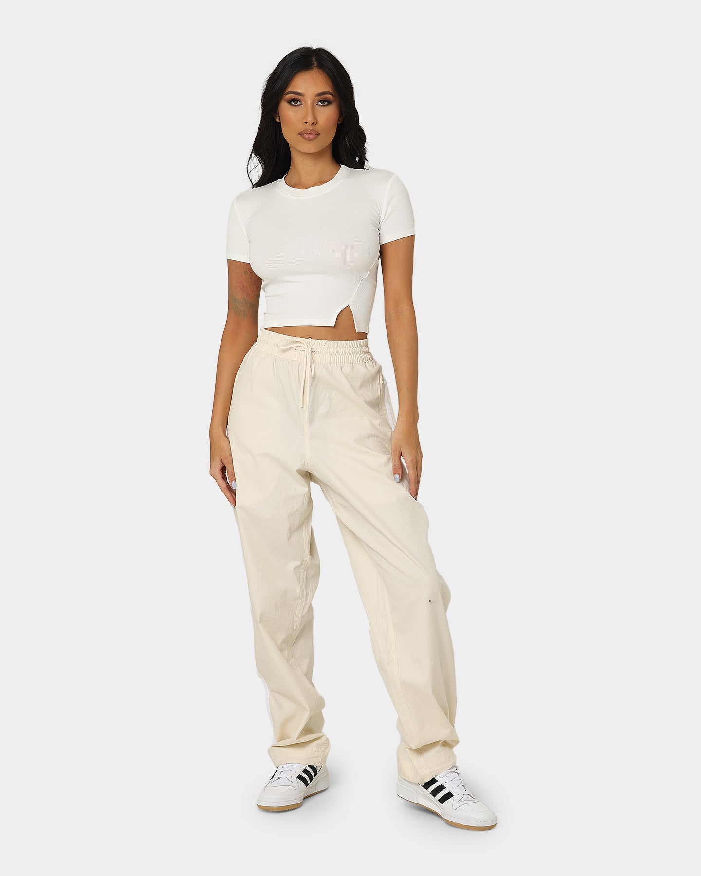 Adidas Originals Relaxed Work Pants for Men - Wonder White | Comfortable Casual Office Pants for Everyday Wear & Business Casual Outfits