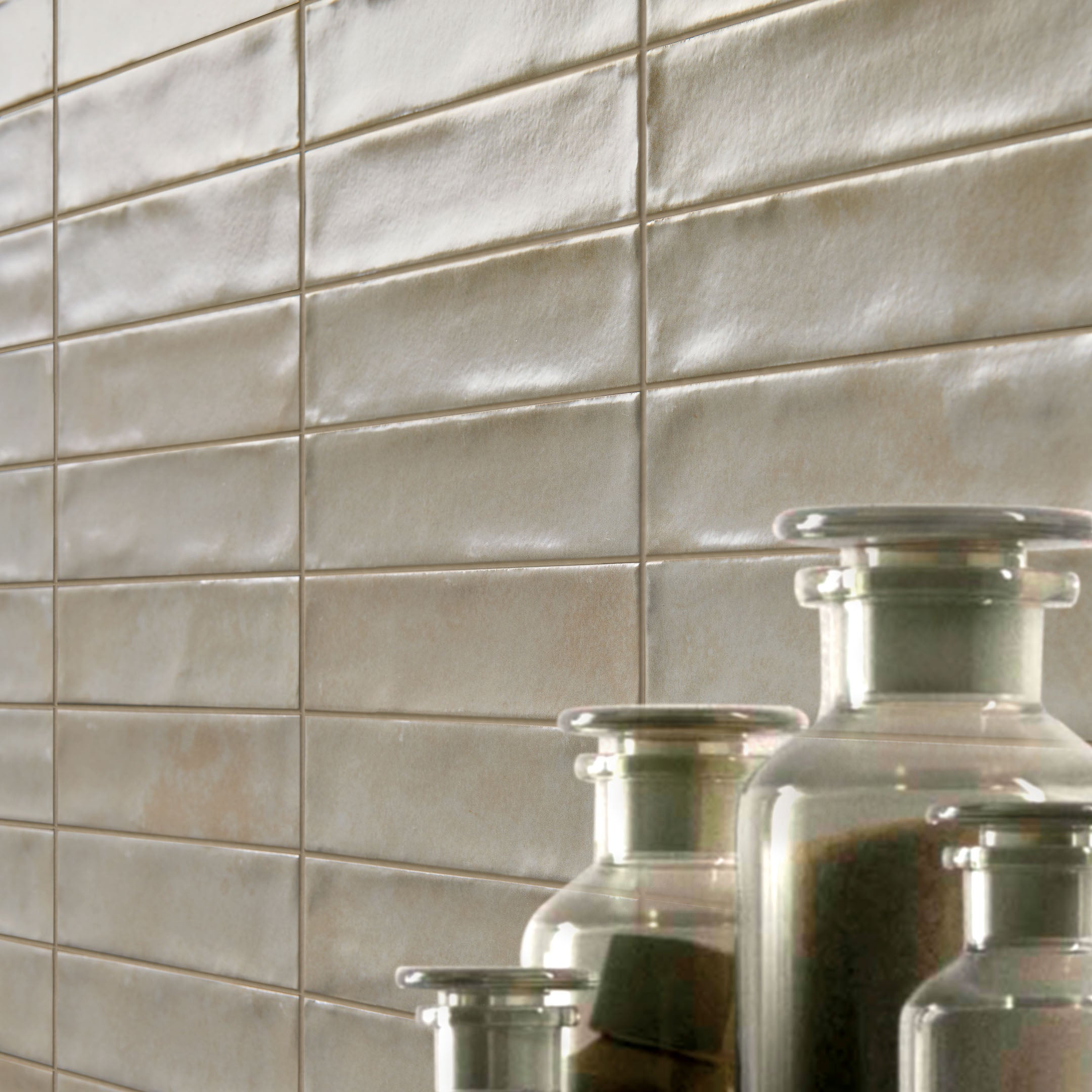 Authentic Marrakech Zellige Subway Tiles - Handcrafted Moroccan Ceramic Wall Tiles for Kitchen Backsplash, Bathroom & Shower Renovation
