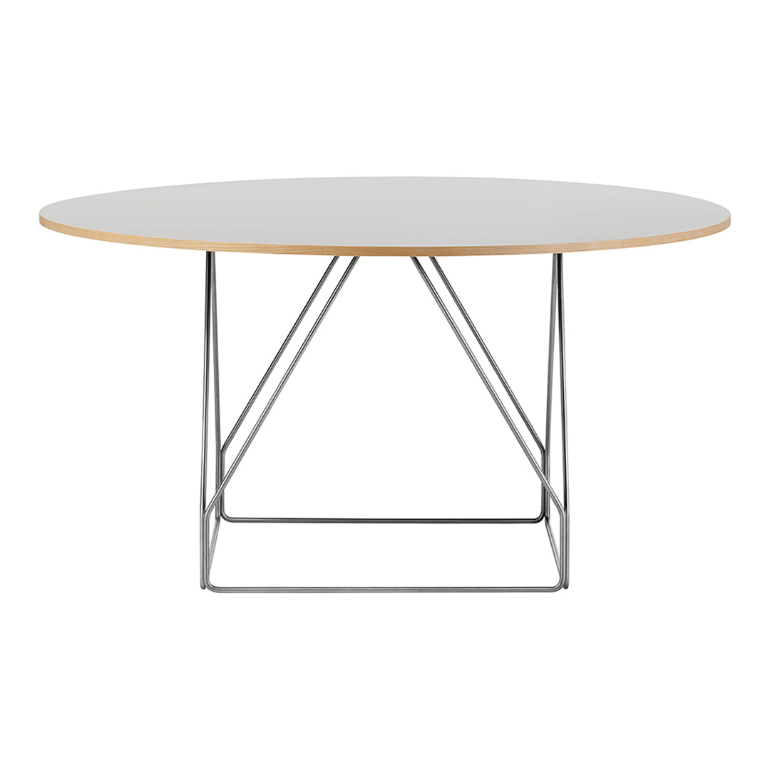 Premium JG Round Dining Table - Modern & Durable for Kitchen, Dining Room, or Outdoor Entertaining