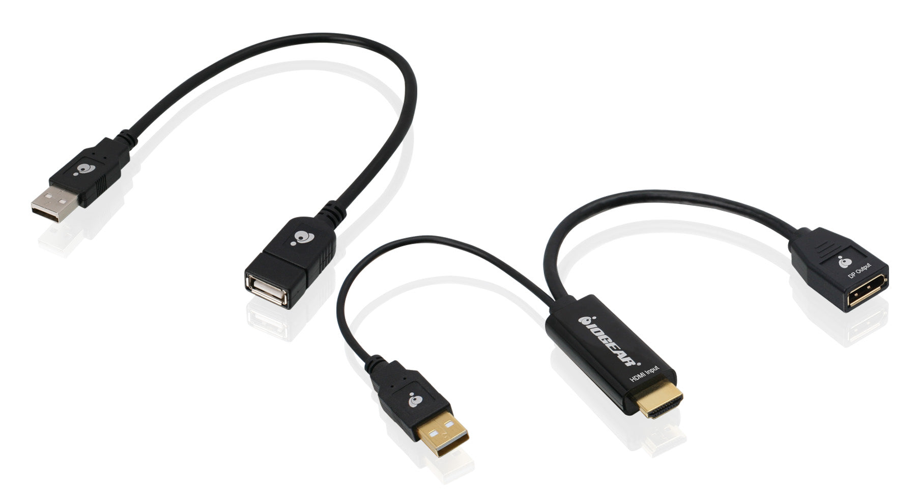 4K @60Hz HDMI to DisplayPort Adapter Converter - Ultra HD Video Cable for Monitor, TV, Gaming PC & Home Theater Setup