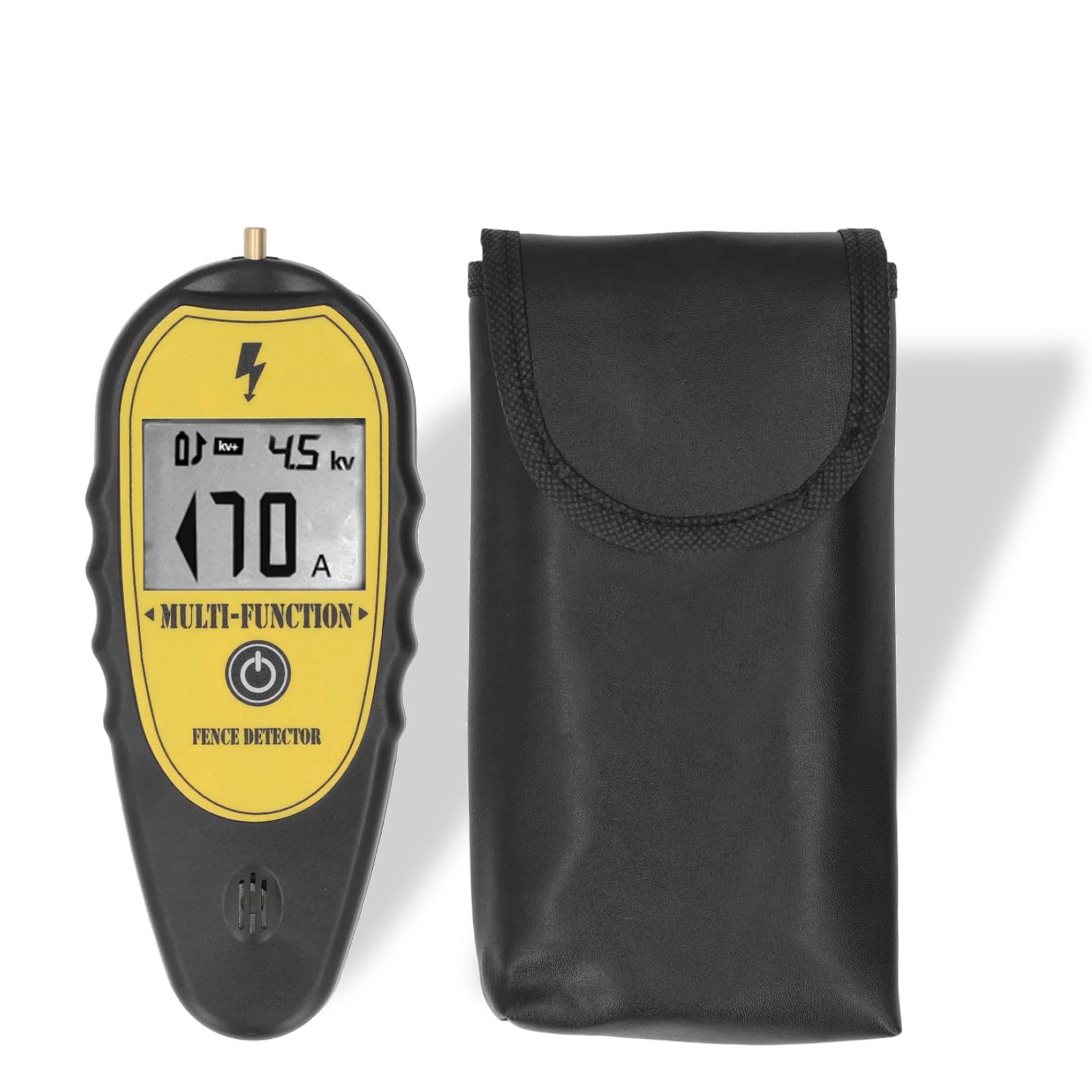 Electric Fence Tester with LCD Screen - 15KV Voltage Meter for Livestock Farms & Home Gardens | Portable Fault Finder for Electric Fences | Perfect for Farm Maintenance & Garden Security