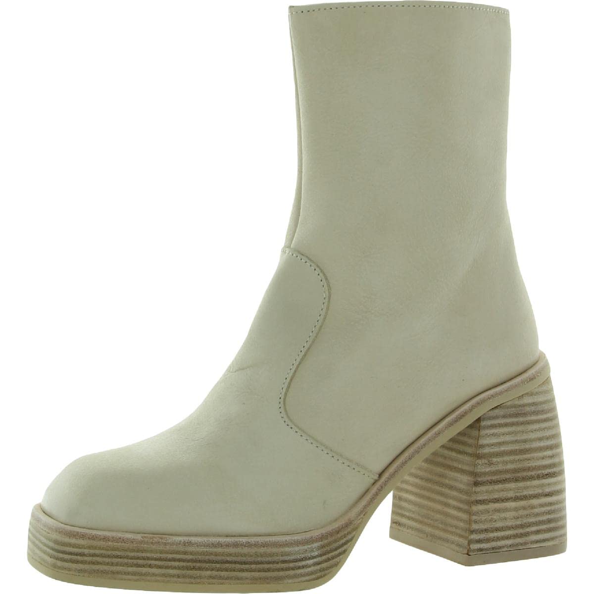 Free People Women's Ruby Platform Block Heel Square Toe Ankle Boots - Stylish & Comfortable for Fall/Winter Fashion, Date Nights & Office Wear