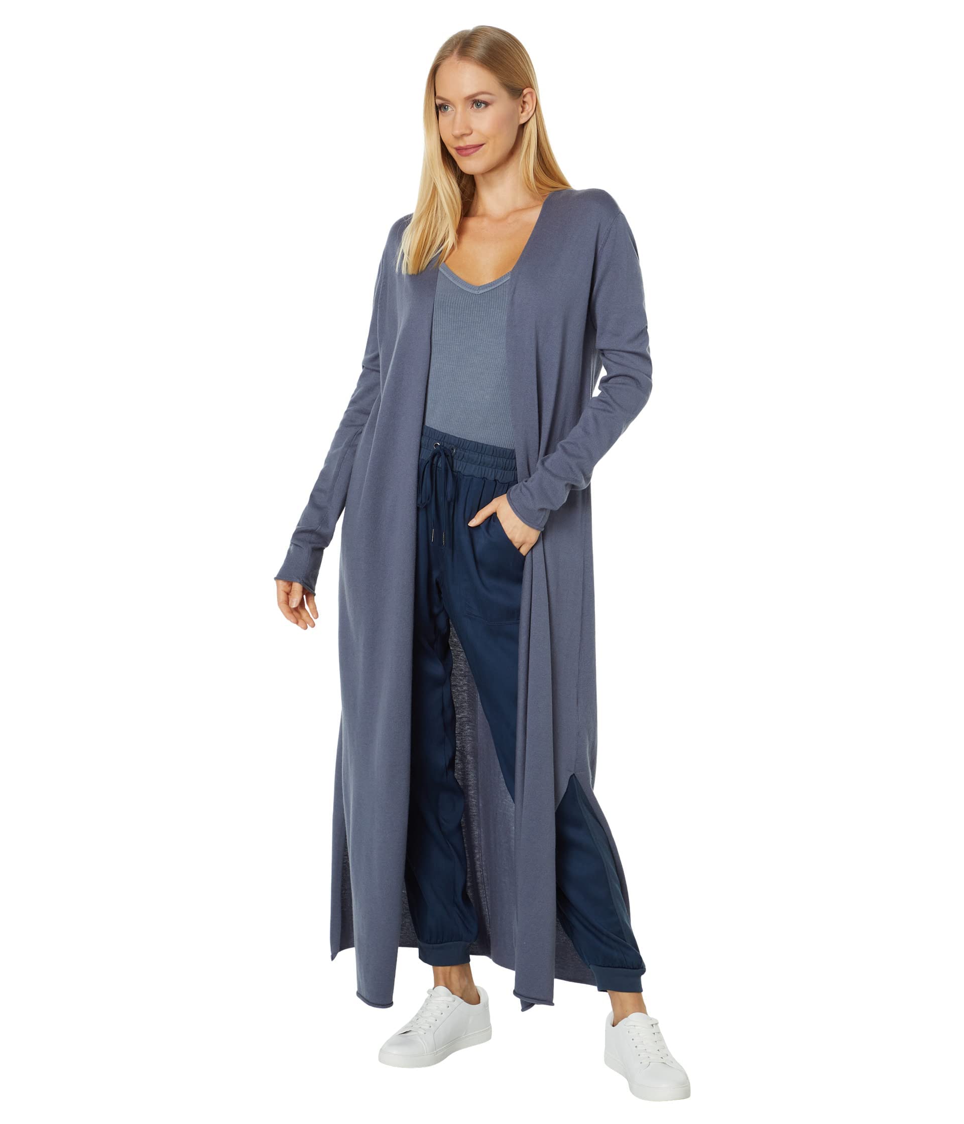 Stylish Women's Niamh Long Cardigan Sweater - Cozy Open Front Knit Wrap for Fall & Winter | Perfect for Office, Casual Outfits and Layering