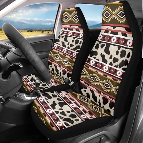 Aztec Cow Print