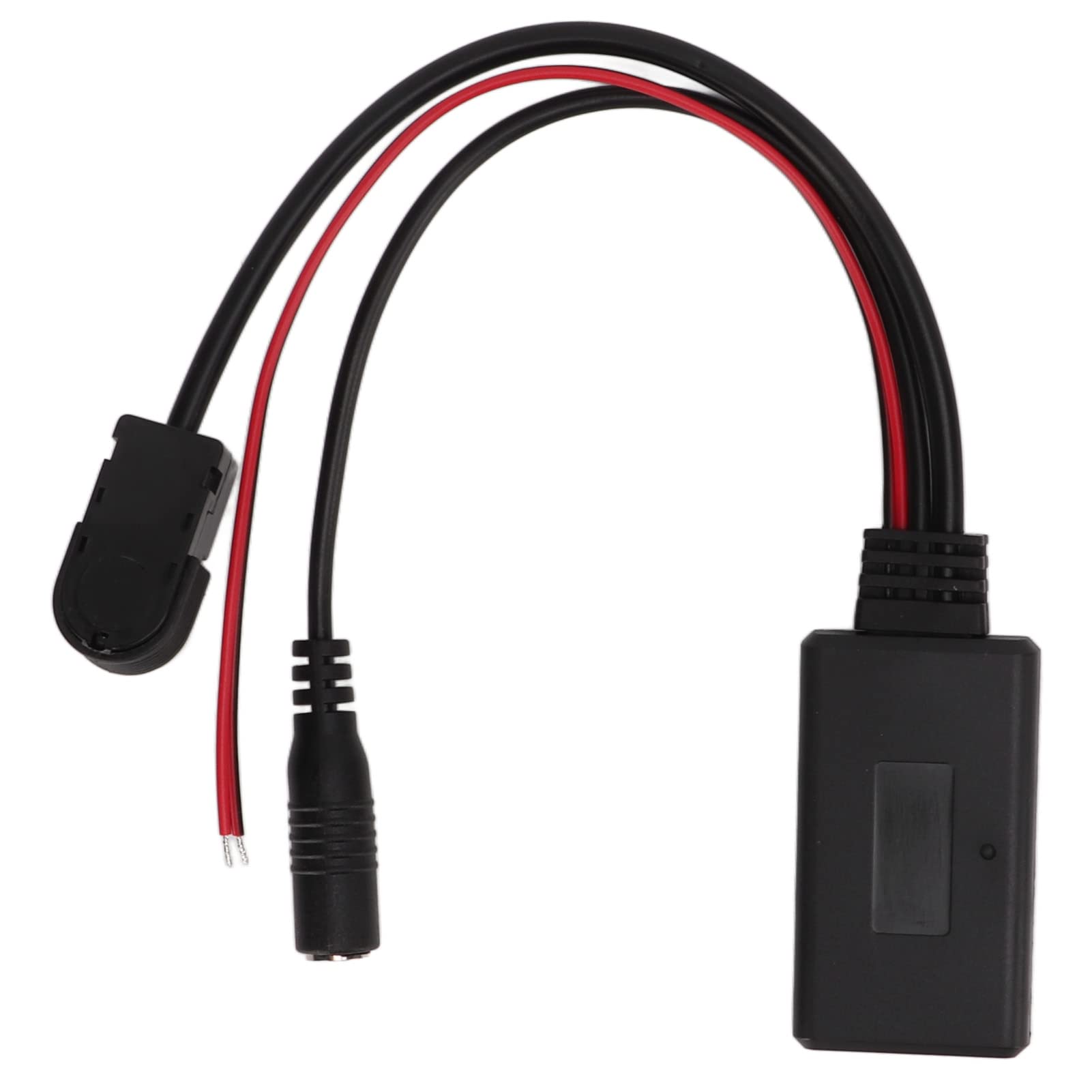 Wireless Car Bluetooth Module - Hands-Free Audio Adapter with Microphone for Phone Calls & Music Streaming | Portable Car Accessory for Safer Driving