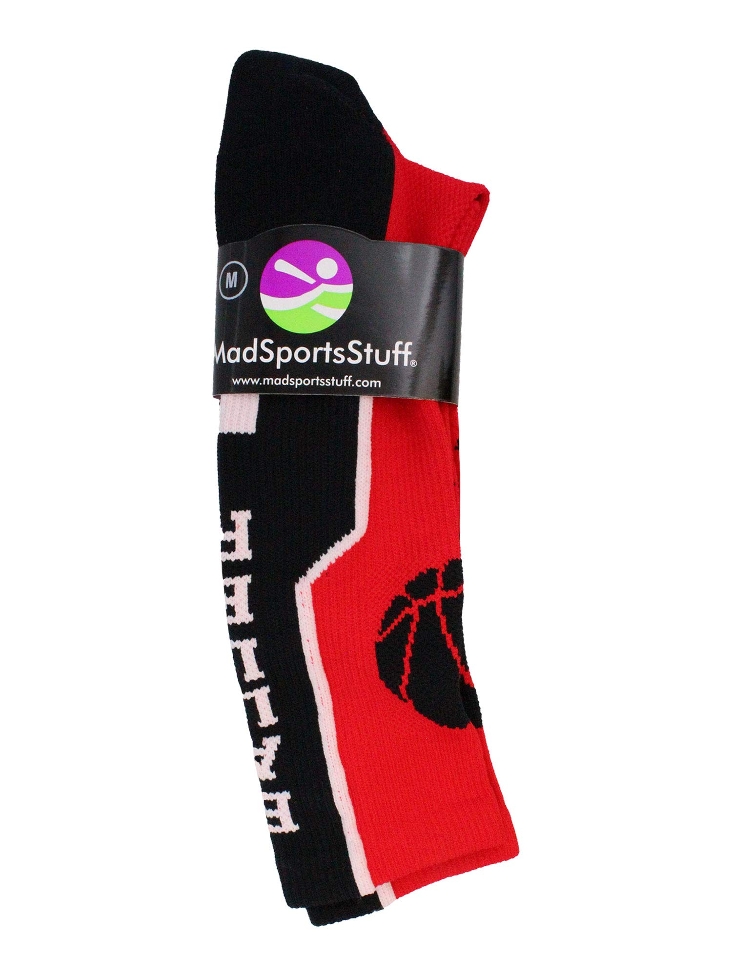 Basketball Crew Socks with Logo - Performance Basketball Socks for Men & Women - Ideal for Games, Practice and Sports Enthusiasts