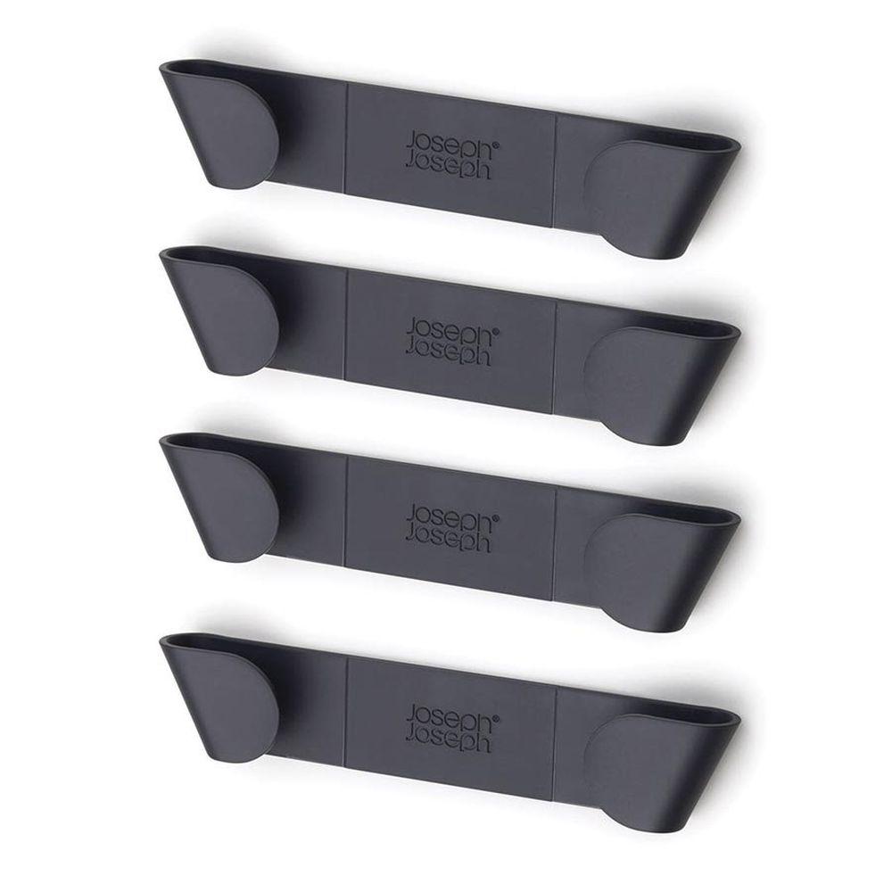 Joseph Joseph 4-Pack Premium Pot & Pan Lid Organizers - Space-Saving Kitchen Cabinet Storage for Pots, Pans & Lids - Perfect for Small Kitchens & Organized Cooking