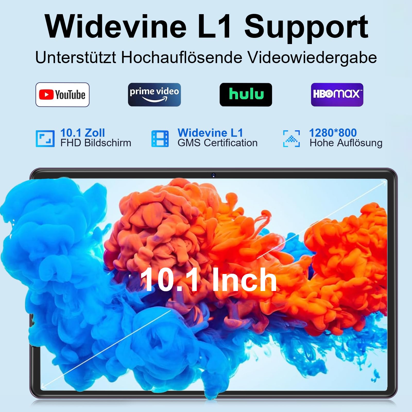 ZIOVO 10 Inch Android 14 Tablet with 22GB RAM 128GB ROM (Expandable 1TB), Widevine L1, 5G WiFi, Octa-Core 2.0GHz, 8000mAh Battery, 5MP+8MP Cameras, Bluetooth 5.0, AGPS, Metal Body - Includes Keyboard & Mouse (Gray) - Perfect for Work, Study, and Entertainment