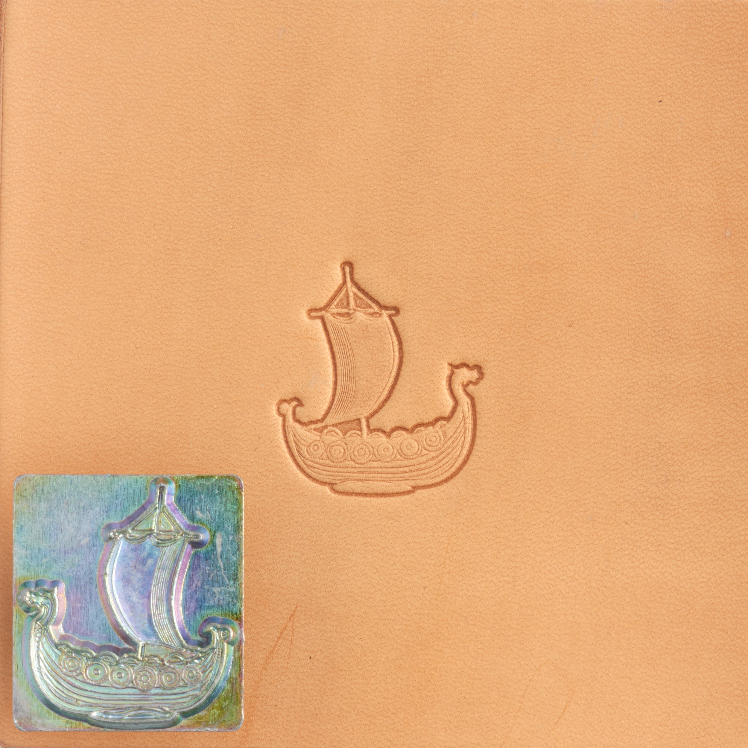 Craftool® Viking Boat Rubber Stamp Head for Scrapbooking, Card Making & DIY Crafts - Perfect for Paper Crafting, Invitations & Art Projects