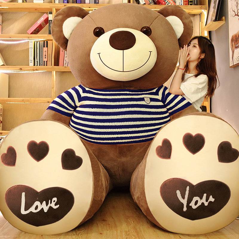 6.5ft Giant Stuffed Teddy Bear - Soft & Cuddly Large Plush Toy for Kids & Adults | Perfect for Gifts, Bedroom Decor, and Snuggling