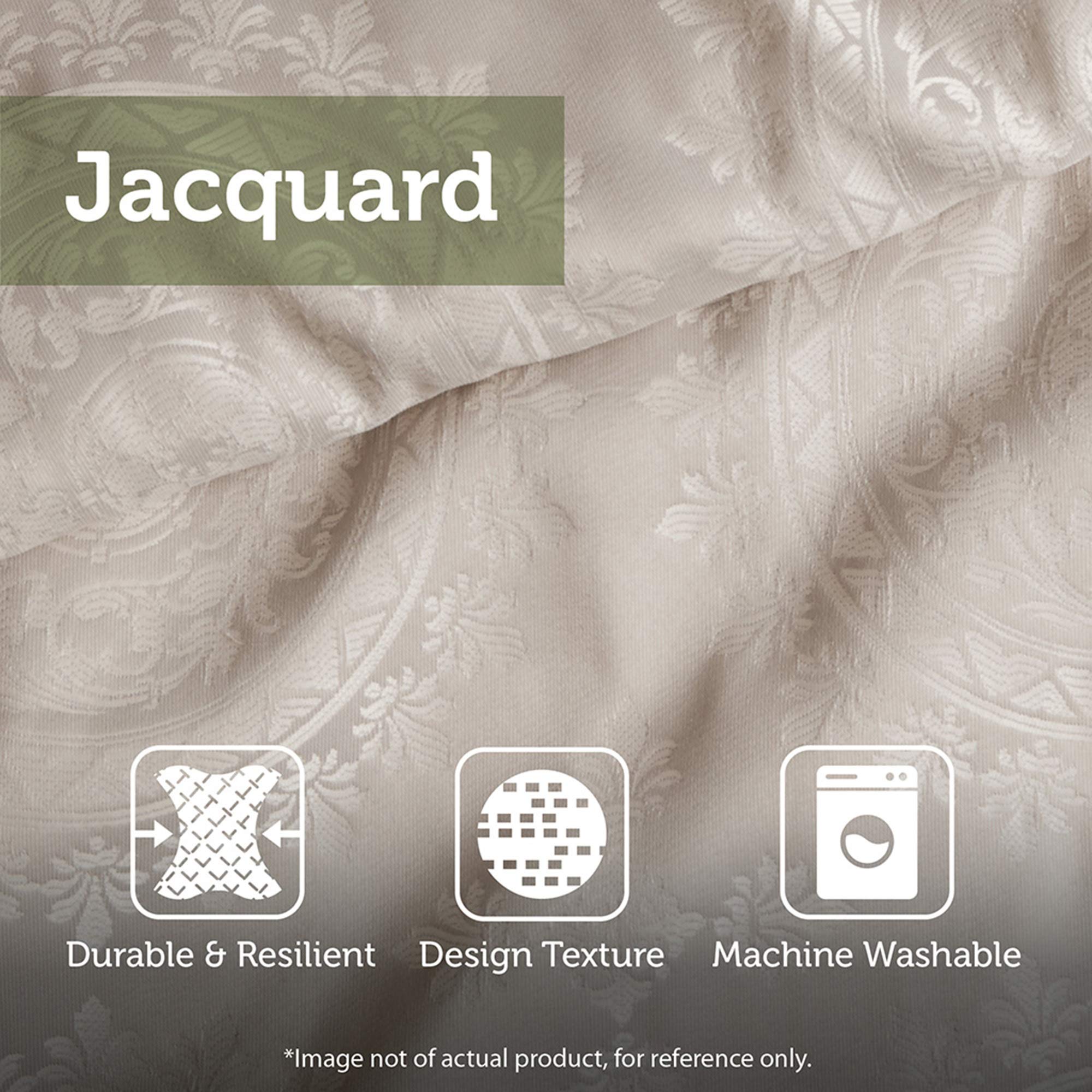 Madison Park Essentials Delaney 24-Piece Luxury Bedding Set - Satin Jacquard Comforter, Sheets, Decorative Pillows & Curtains - All Season King Size (104
