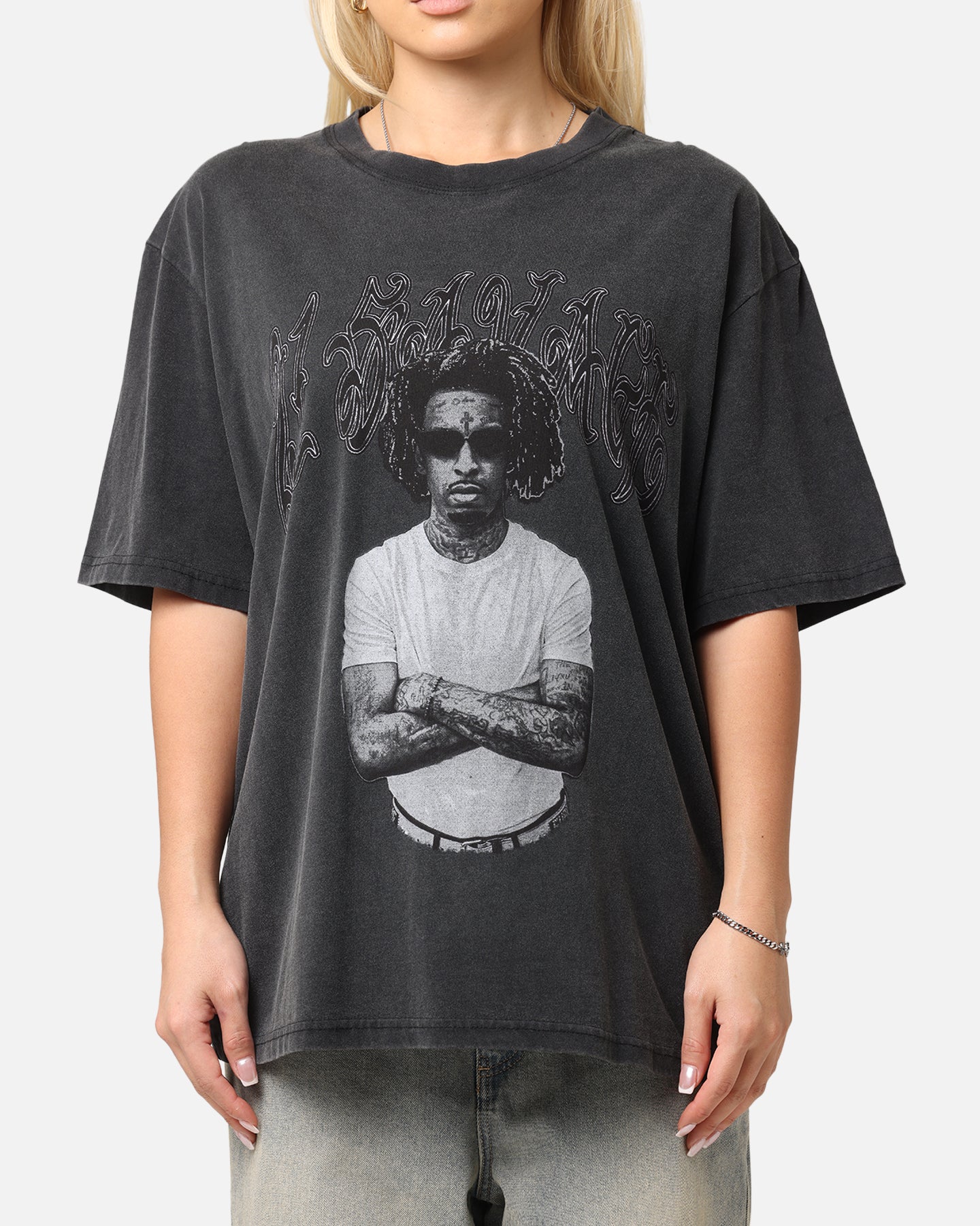 21 Savage Vintage Washed Black T-Shirt | Hip Hop Rap Music Fan Merch | Perfect for Concerts & Streetwear