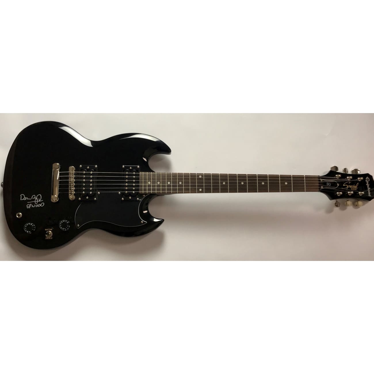 Authentic Dan Aykroyd Signed Blues Brothers Elwood Guitar with PSA COA - Perfect for Music Memorabilia Collectors & Movie Fans Display