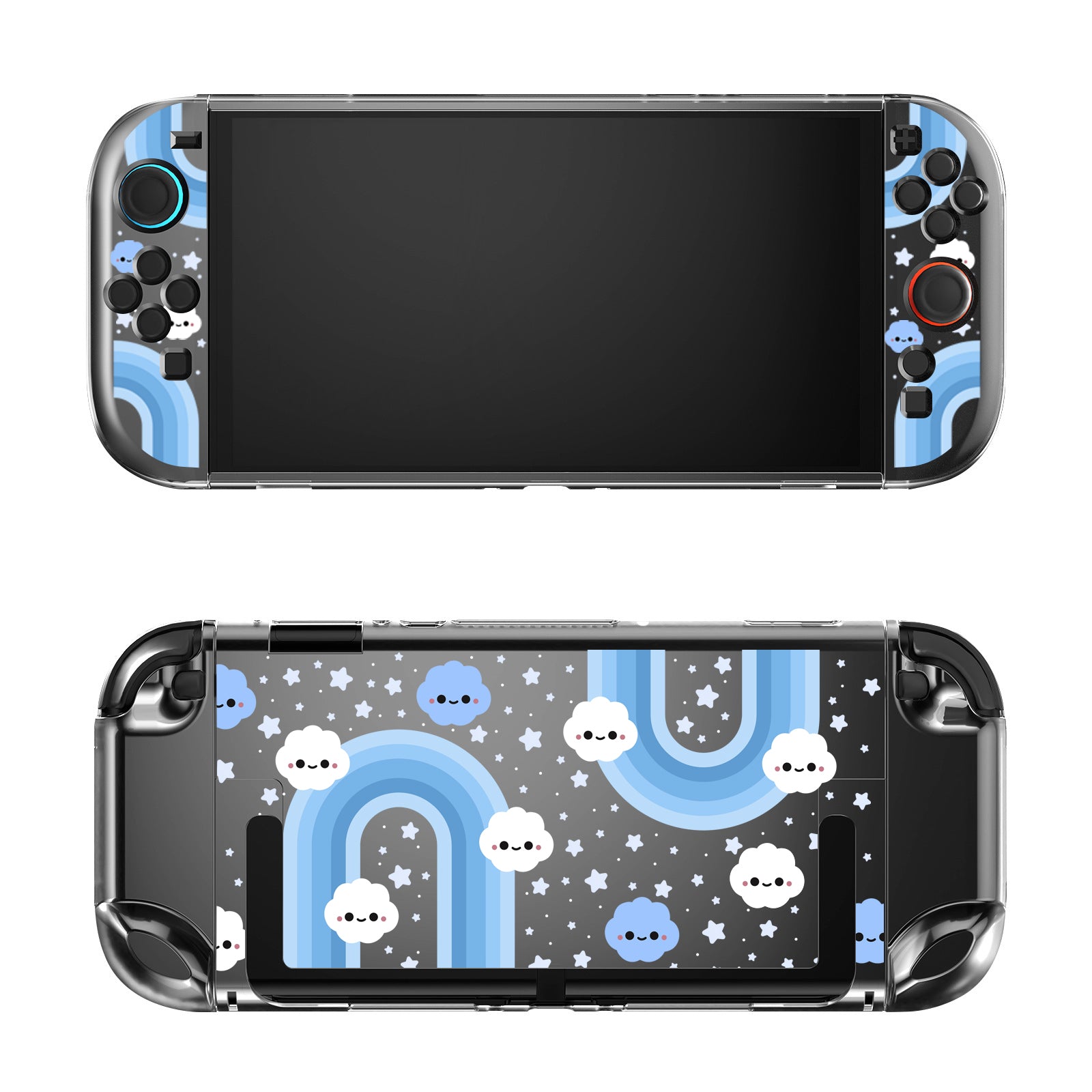 Pre-Order Adorable Clouds Protective Case for Nintendo Switch 2 - Lightweight & Durable Cover for Gaming On-The-Go, Travel, and Home Entertainment