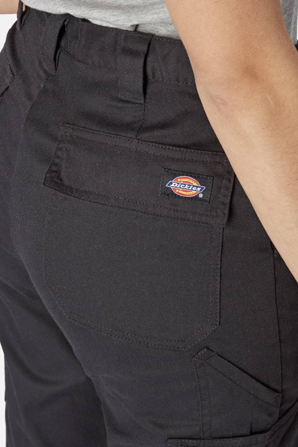 Dickies Women's Everyday Flex Trousers - Comfortable Work Pants with Stretch for Office, Nursing & Professional Wear