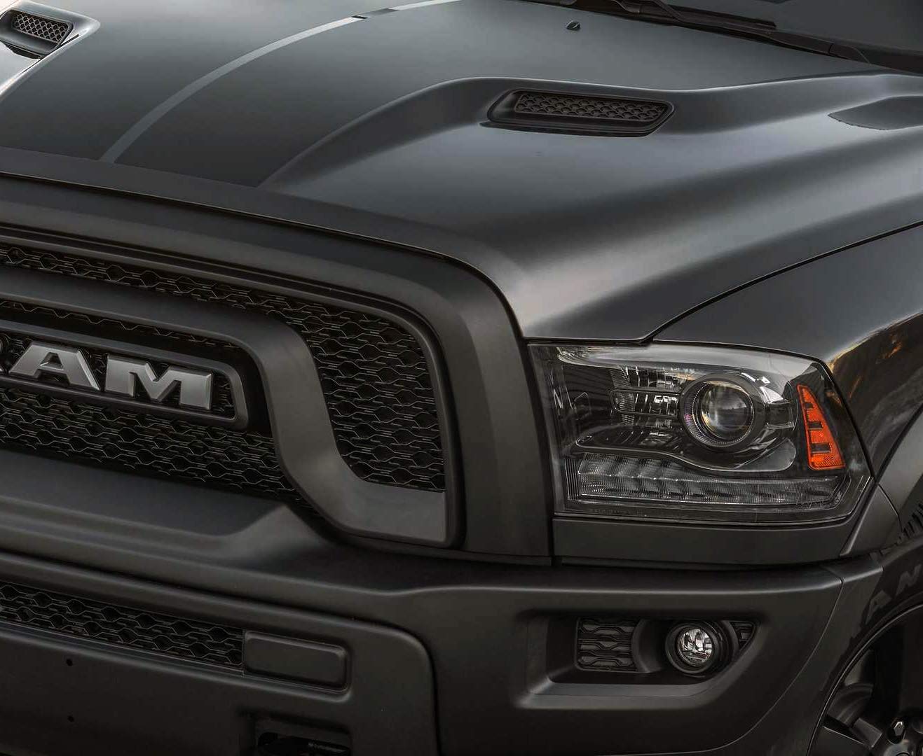 Modifystreet Full Gloss Black with Smoke DRL Headlights Replacement Kit for 2013-2018 Ram 1500/2500/3500 - Upgrade Factory Projector Headlights for Enhanced Night Driving & Off-Road Visibility