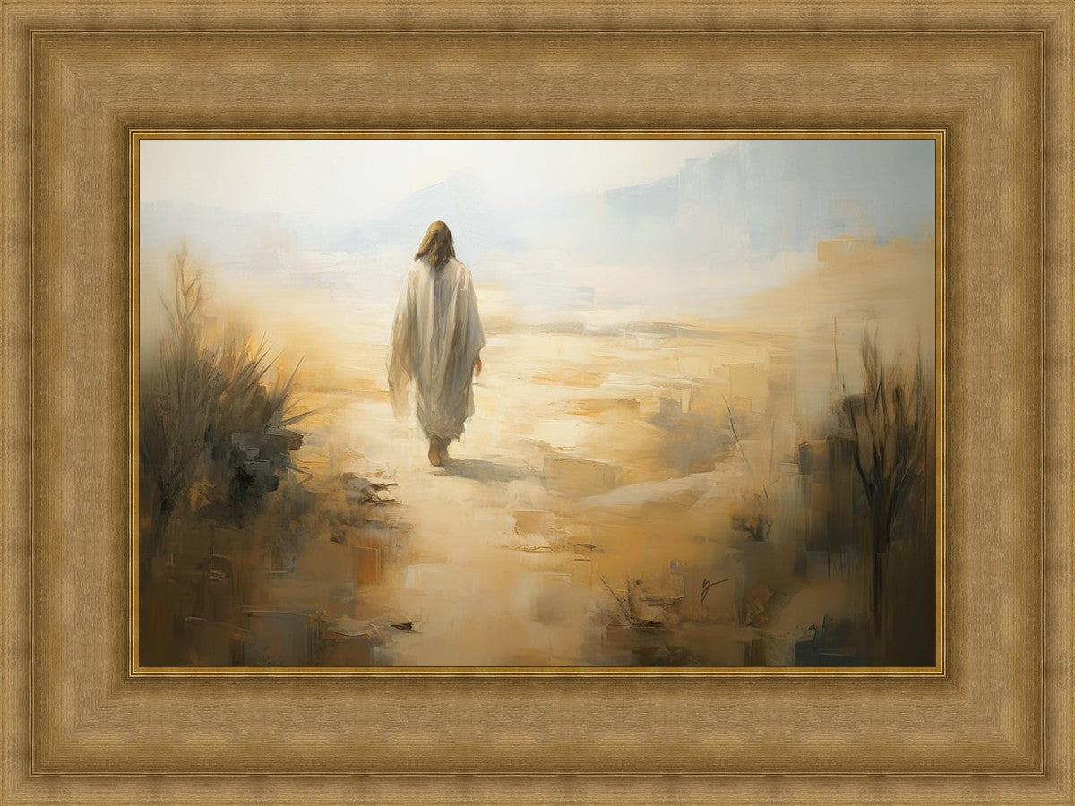 Embracing The Whispers of Solitude - Inspirational Wall Art for Home & Office Decor | Perfect for Meditation Rooms, Living Spaces & Gift Giving