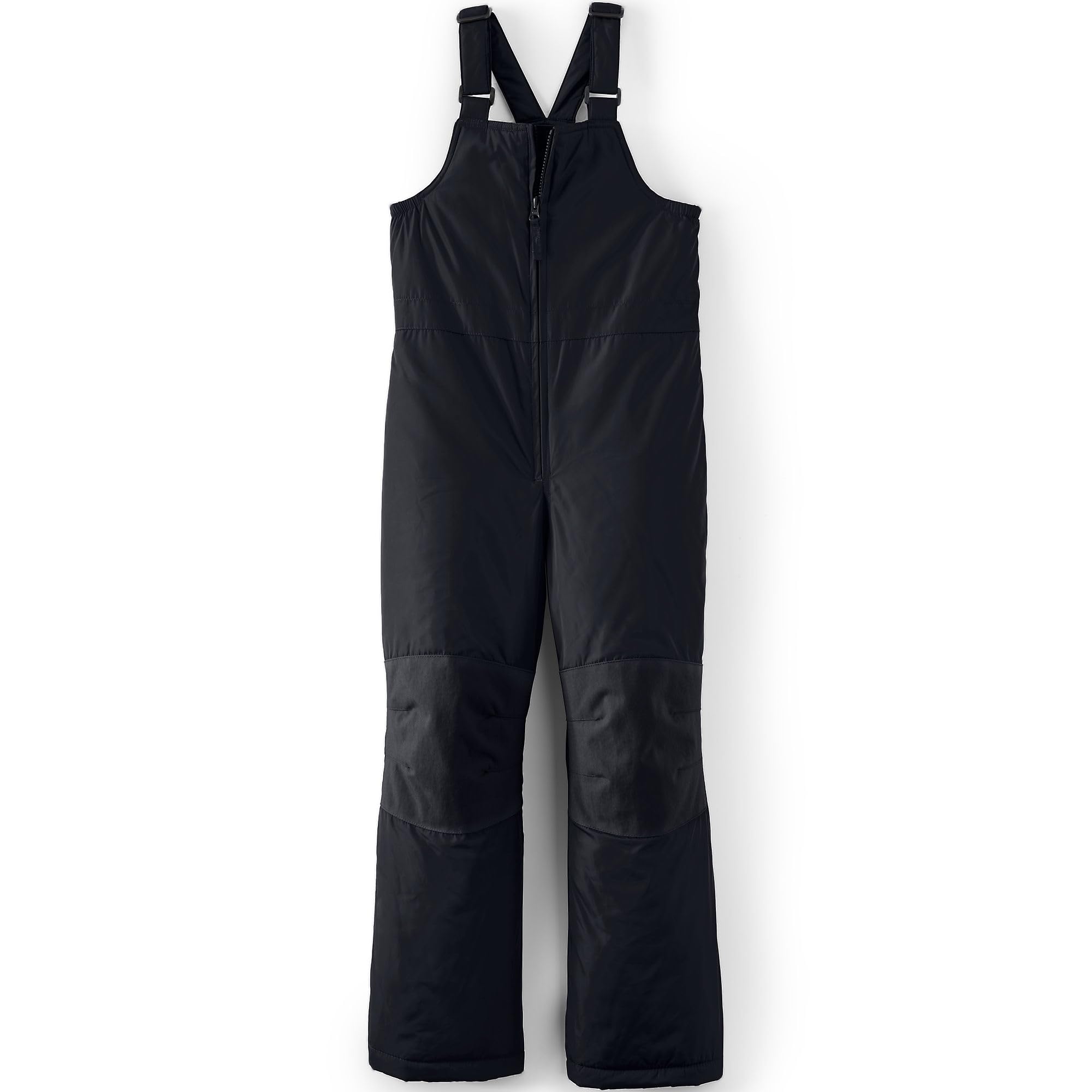 Lands' End Kids Insulated Winter Snow Bibs with Iron Knee - Waterproof & Warm Snow Pants for Boys & Girls - Perfect for Skiing, Snowboarding & Outdoor Winter Play