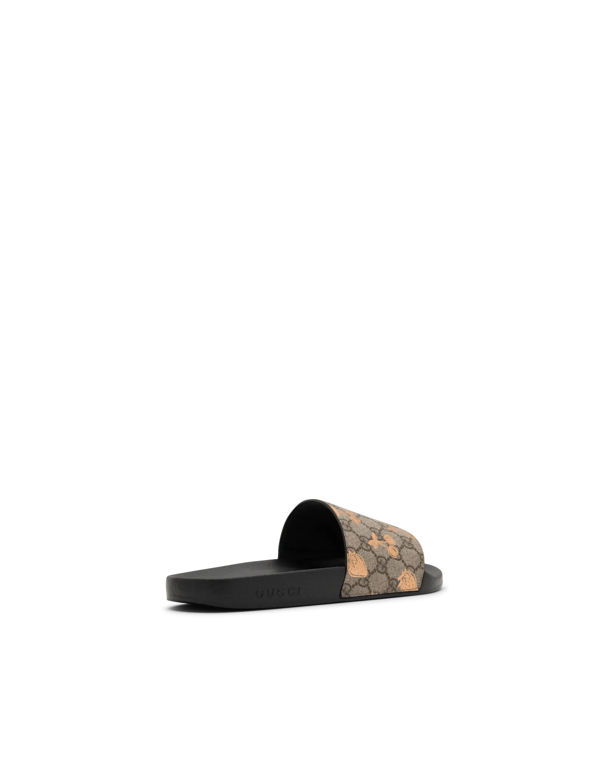 GG Supreme Fruit Print Slides - Comfortable Summer Sandals for Women, Beach Pool Slides with Non-Slip Sole | Perfect for Vacation, Backyard Lounging & Casual Outings