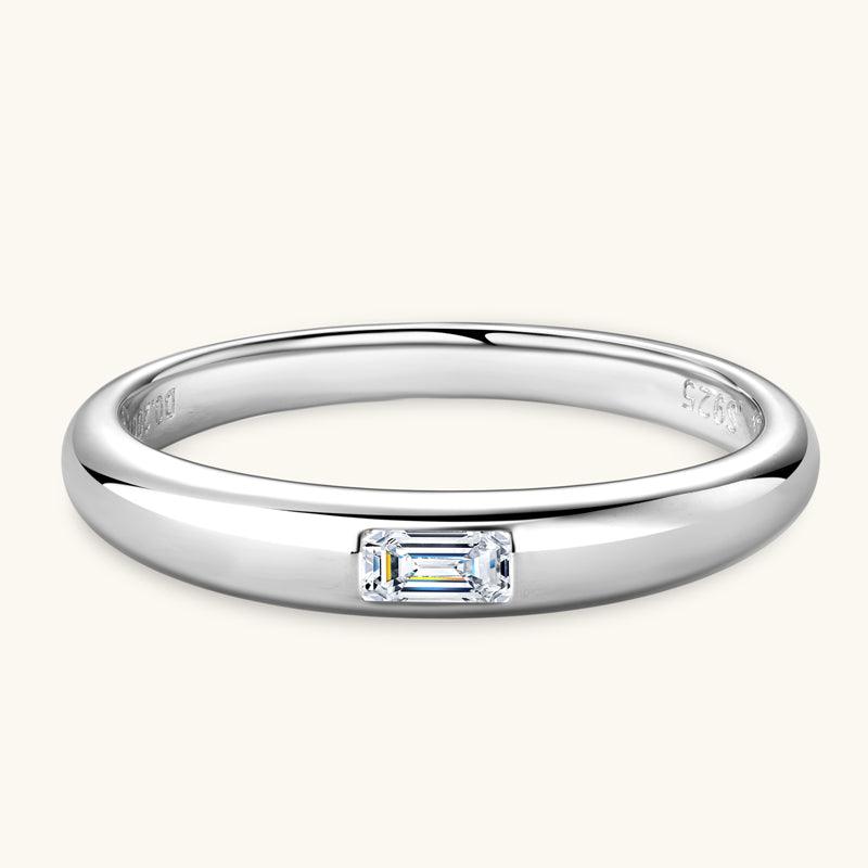 14K White Gold Plated