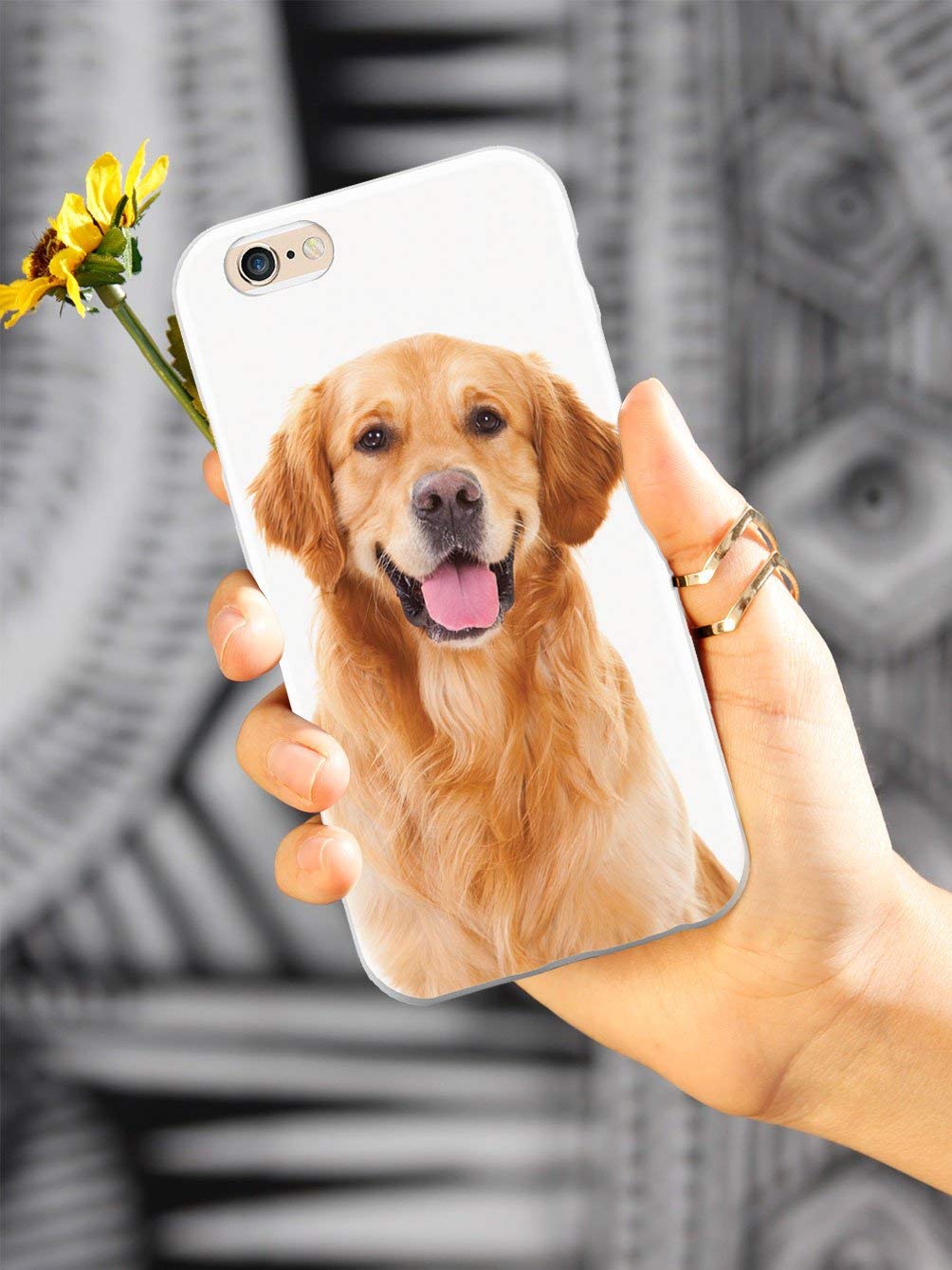 Premium 3D Textured Protective Phone Case for Apple iPhone 12 Pro - Inspired Golden Retriever Design - Shockproof & Scratch-Resistant Cover - Perfect for Daily Use, Outdoor Activities & Gift Giving