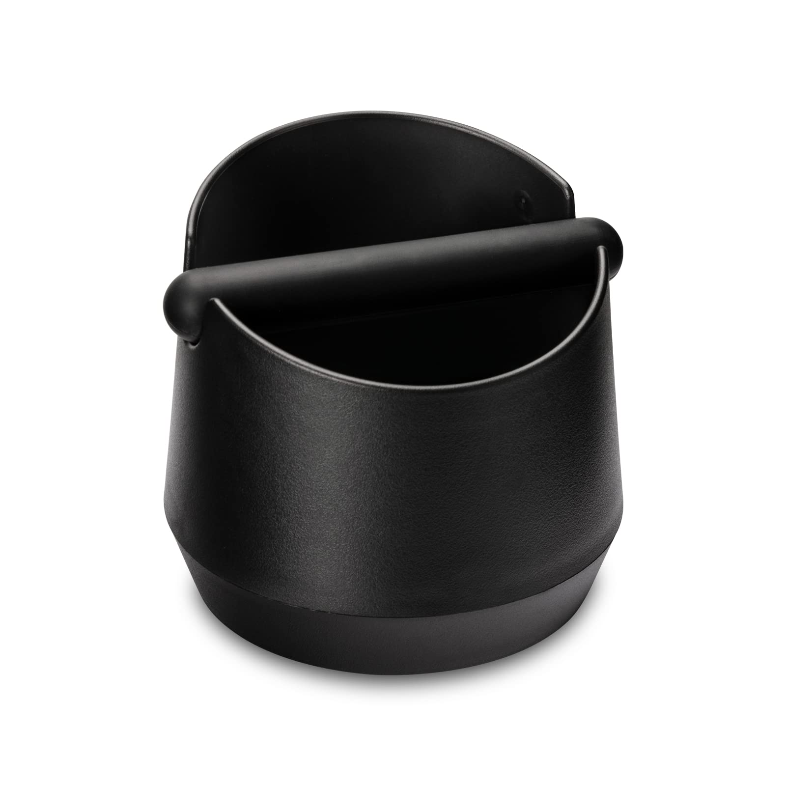 5.8 Inch Espresso Knock Box with Removable Knock Bar & Non-Slip Base - Shock-Absorbent Coffee Grounds Disposal for Barista & Home Use - Perfect for Espresso Machines & Coffee Shops (Round)