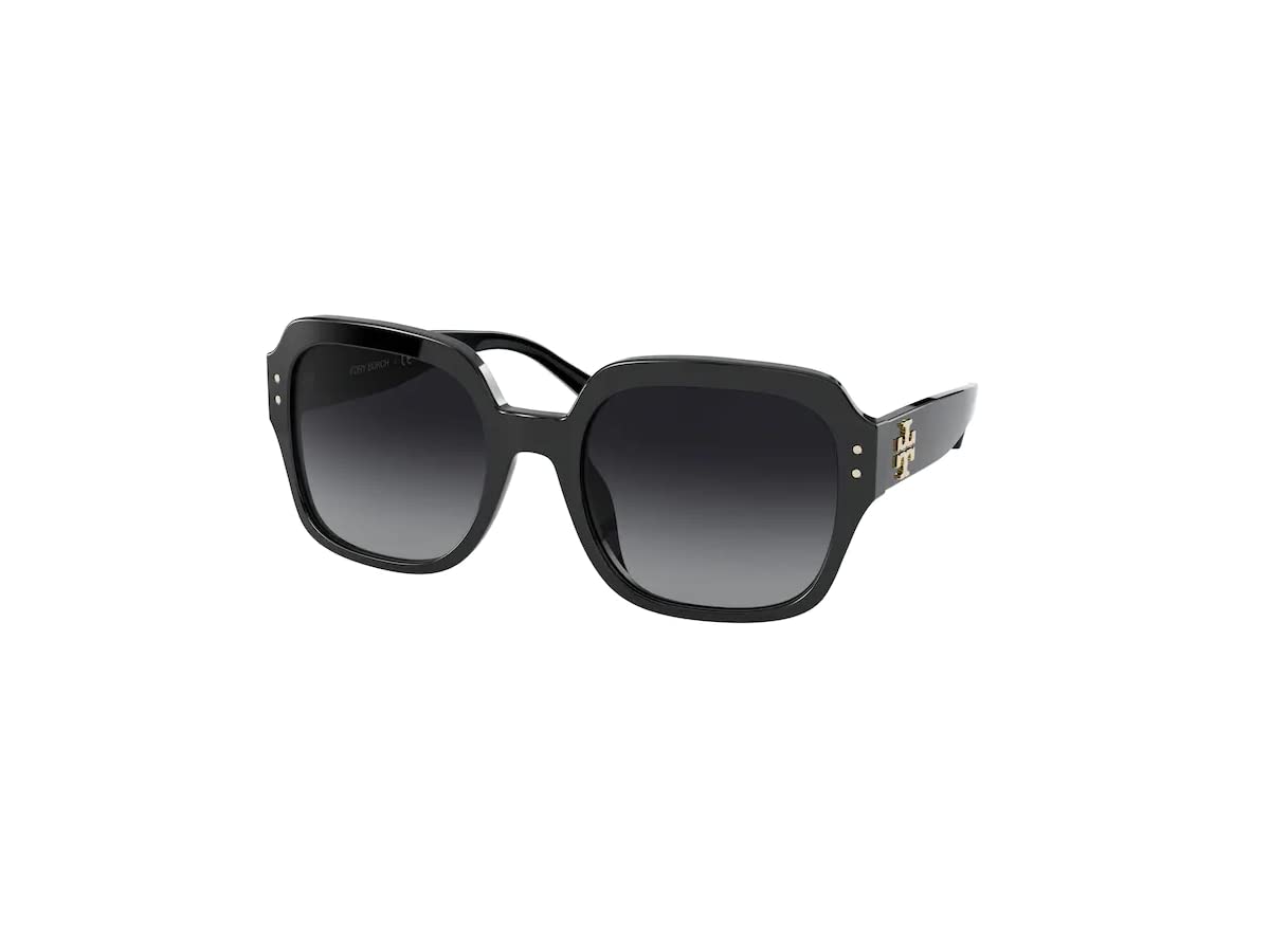 Tory Burch TY7143U Square Sunglasses for Women - UV Protection Fashion Sunglasses with Designer iWear Eyewear Care Kit | Perfect for Outdoor Activities, Beach, Driving & Summer Style