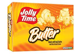 Jolly Time Microwave Popcorn Butter - 6 Pack, Ready in 90 Seconds | Perfect for Movie Nights, Snack Time & Family Gatherings