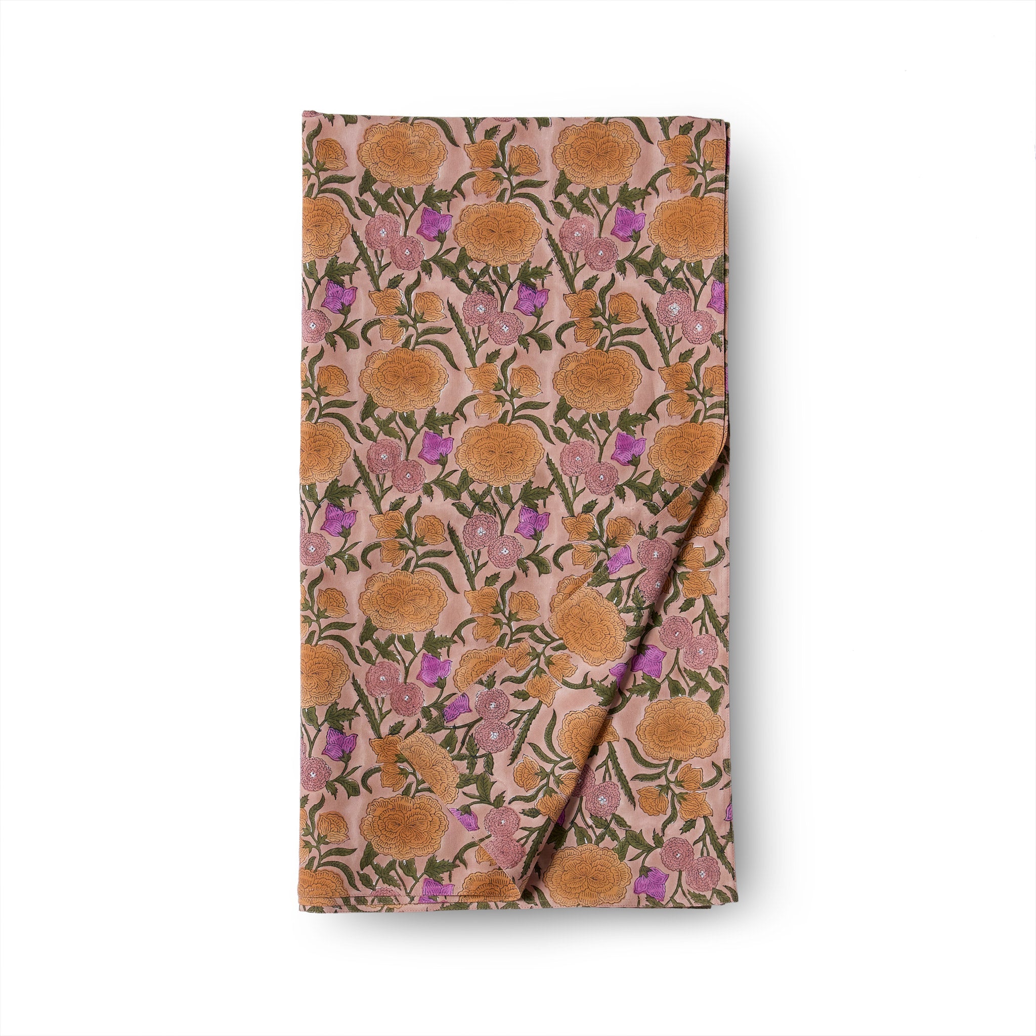 Elegant Nargis Rectangle Tablecloth in Vintage Rose - Perfect for Dining Tables, Weddings, and Special Events