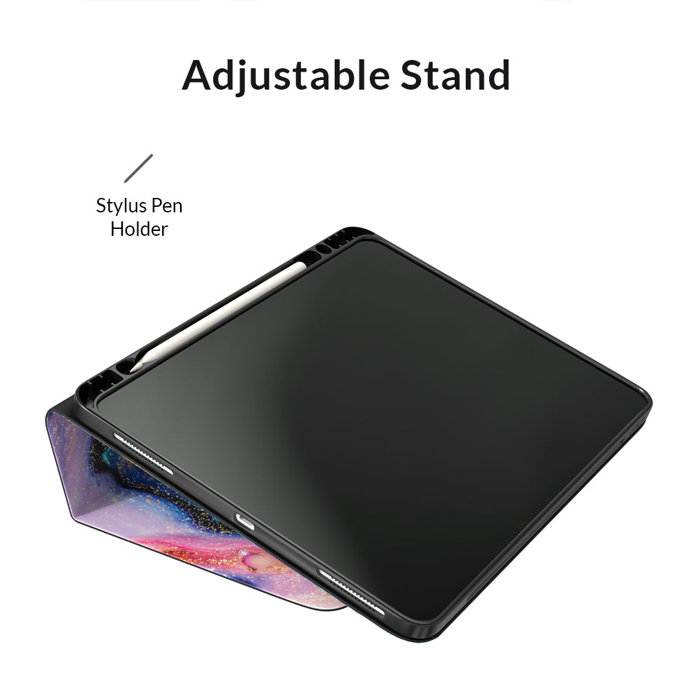 Sparkle Galaxy Glitter iPad Case - Protective Cover for iPad Air/Pro/Mini - Perfect for School, Work & Travel