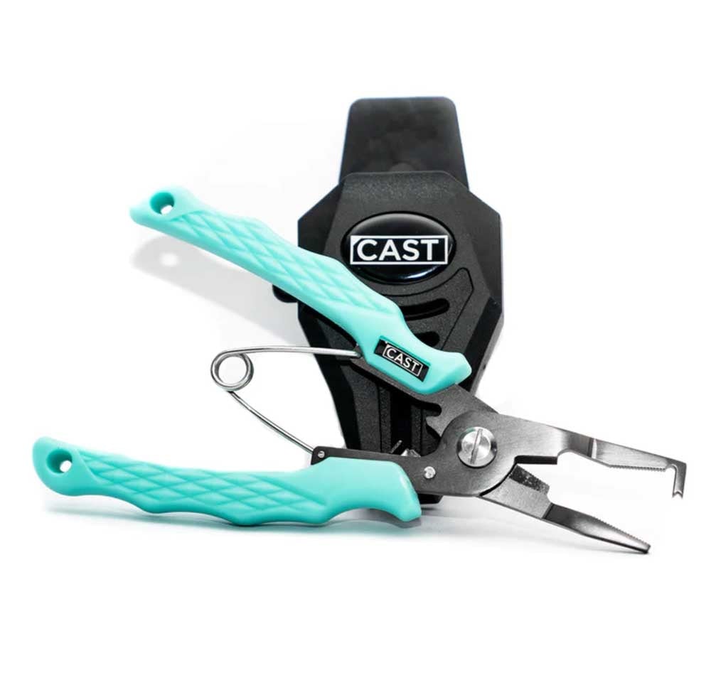 Buku Cast HD Split Ring Pliers with Rotating Rubber Sheath - Fishing Tackle Tool for Jewelry Making and Keychain Repair
