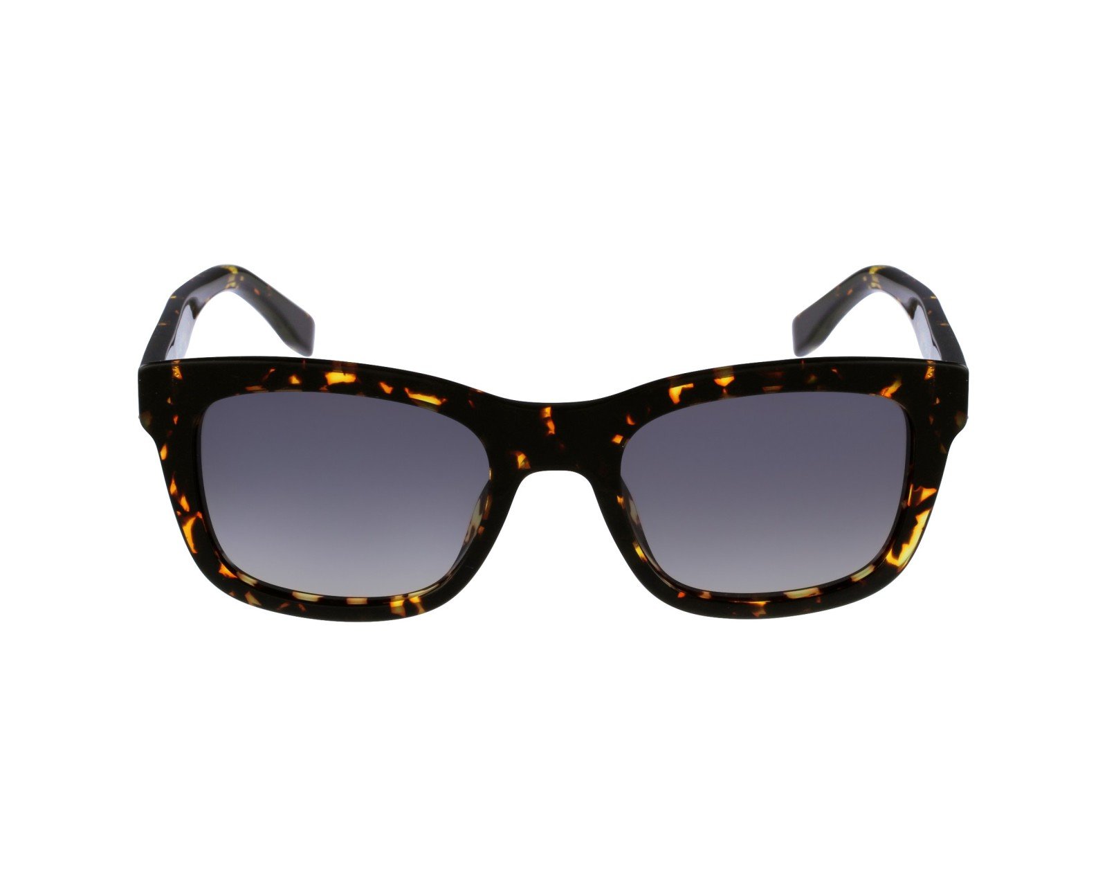 BOSS by Hugo Boss Men's B0635s Rectangular Sunglasses - Havana Spotted Frame, 52mm Lens - Premium UV Protection for Driving, Outdoor Activities & Fashion Accessories (Safilo Group)