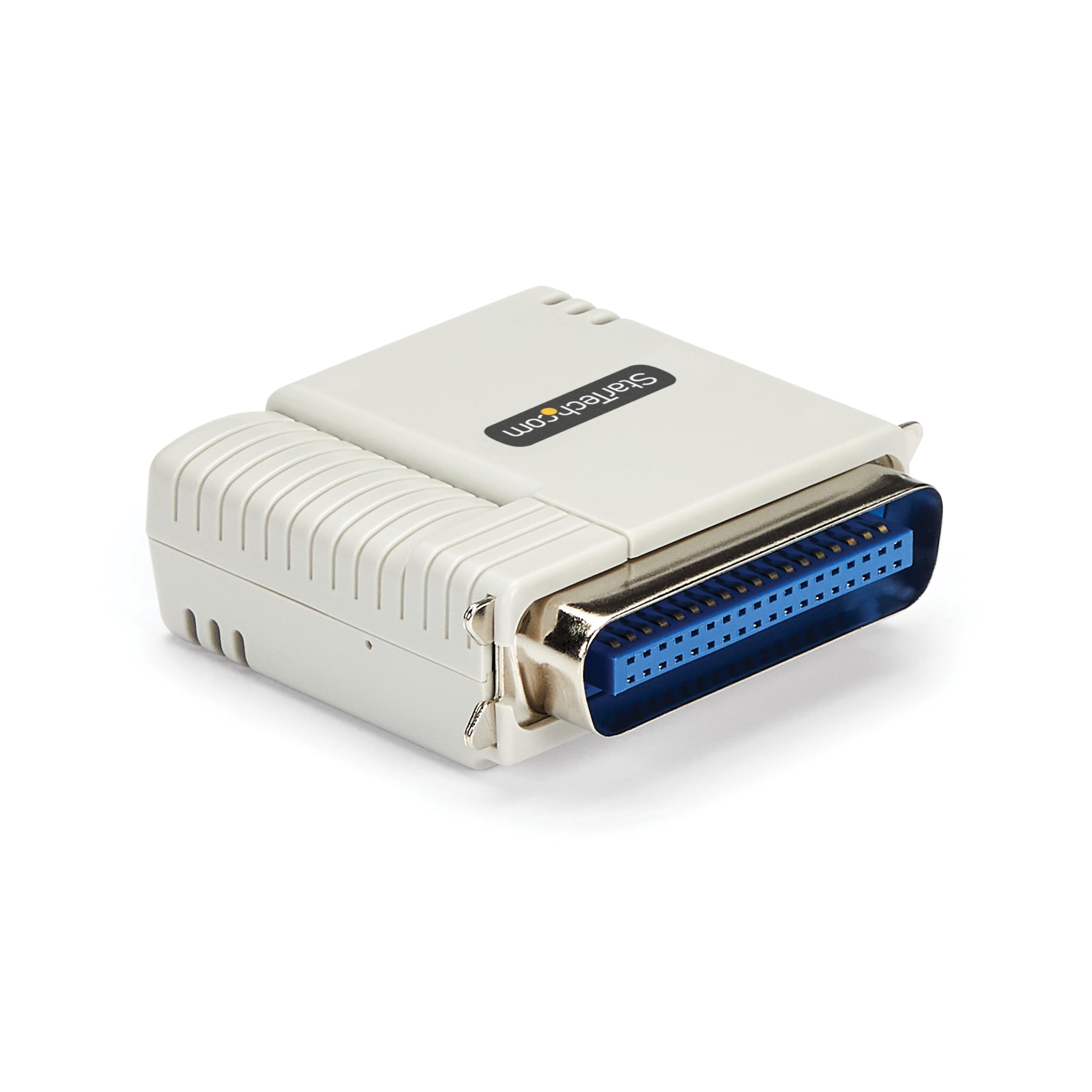 StarTech.com Ethernet to Parallel Network Print Server - 10/100Mbps LAN Printer Adapter with WebUI & Centronics Interface | TAA Compliant | Ideal for Office Printing, Legacy Printer Connectivity & Small Business Networks