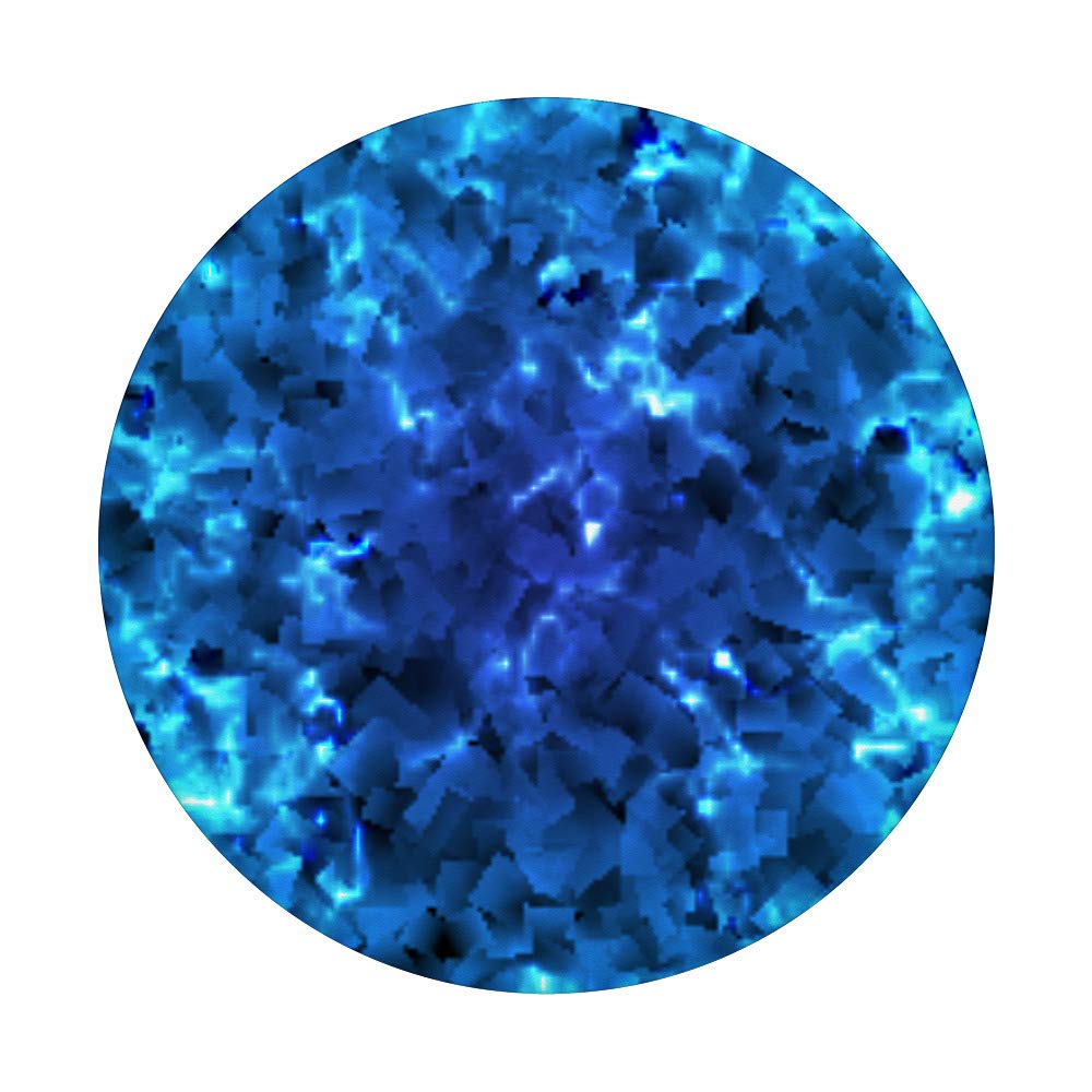 Sapphire September Birthstone PopSockets PopGrip - Interchangeable Phone & Tablet Stand with Swappable Top for iPhone, Samsung, and More - Perfect for Everyday Use, Travel, and Gifts