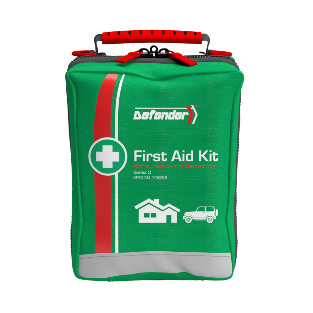 Custom 3 Series Softpack First Aid Kit - Compact 13x9x19.5cm for Home, Car, Travel & Outdoor Emergency Preparedness