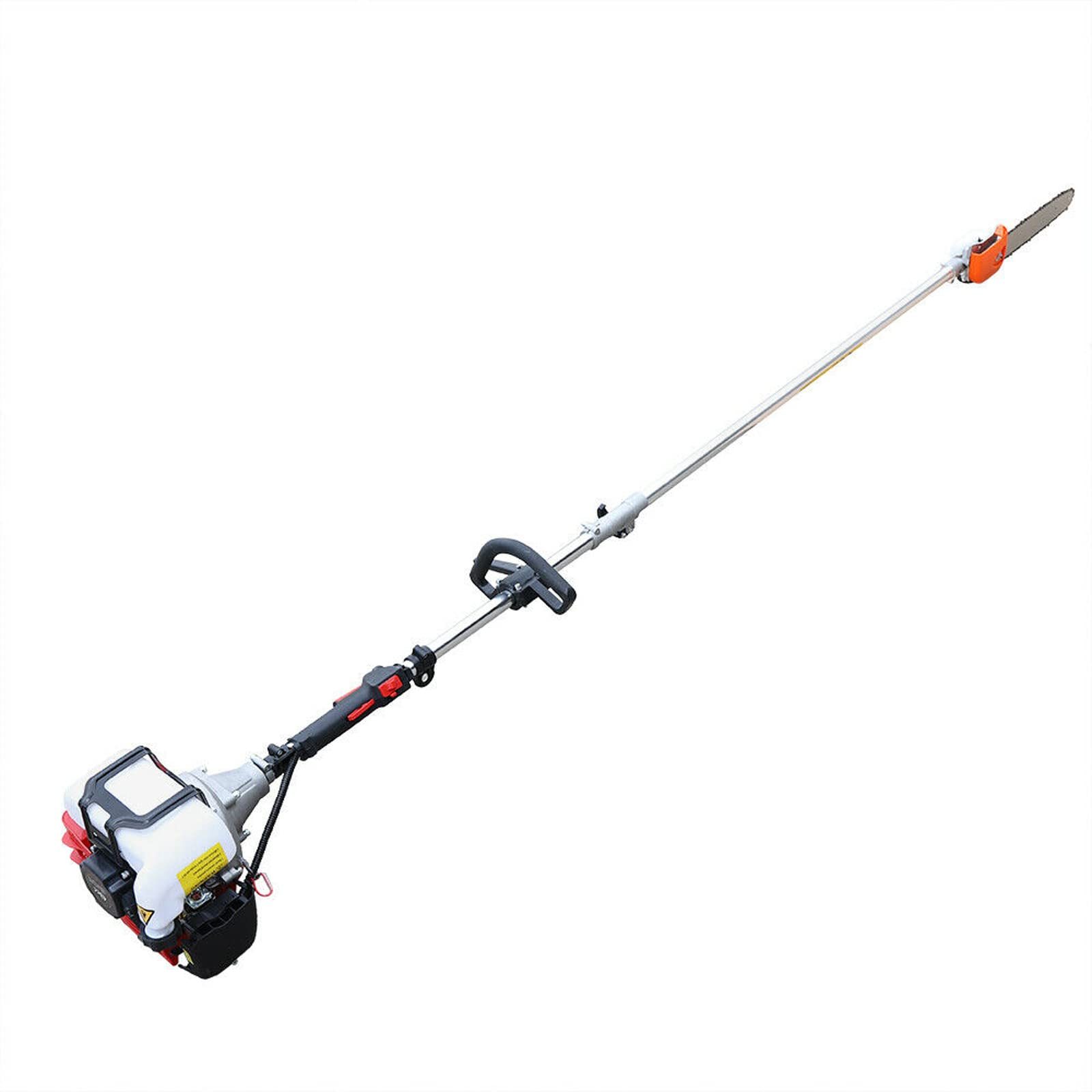 TQSHOoP 42.7cc Cordless Gas Pole Saw - 2-Stroke Lightweight Chainsaw with Extension Pole, Pruner & Trimmer - Perfect for Tree Trimming, Landscaping & Yard Maintenance (Includes Carry Bag)
