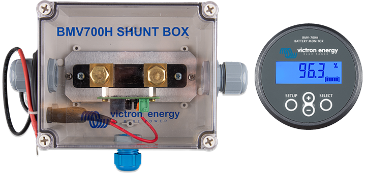 BMV 700H Battery Monitor - Accurate Voltage & Current Meter for RV, Marine & Solar Power Systems | Perfect for Off-Grid Living & Mobile Applications