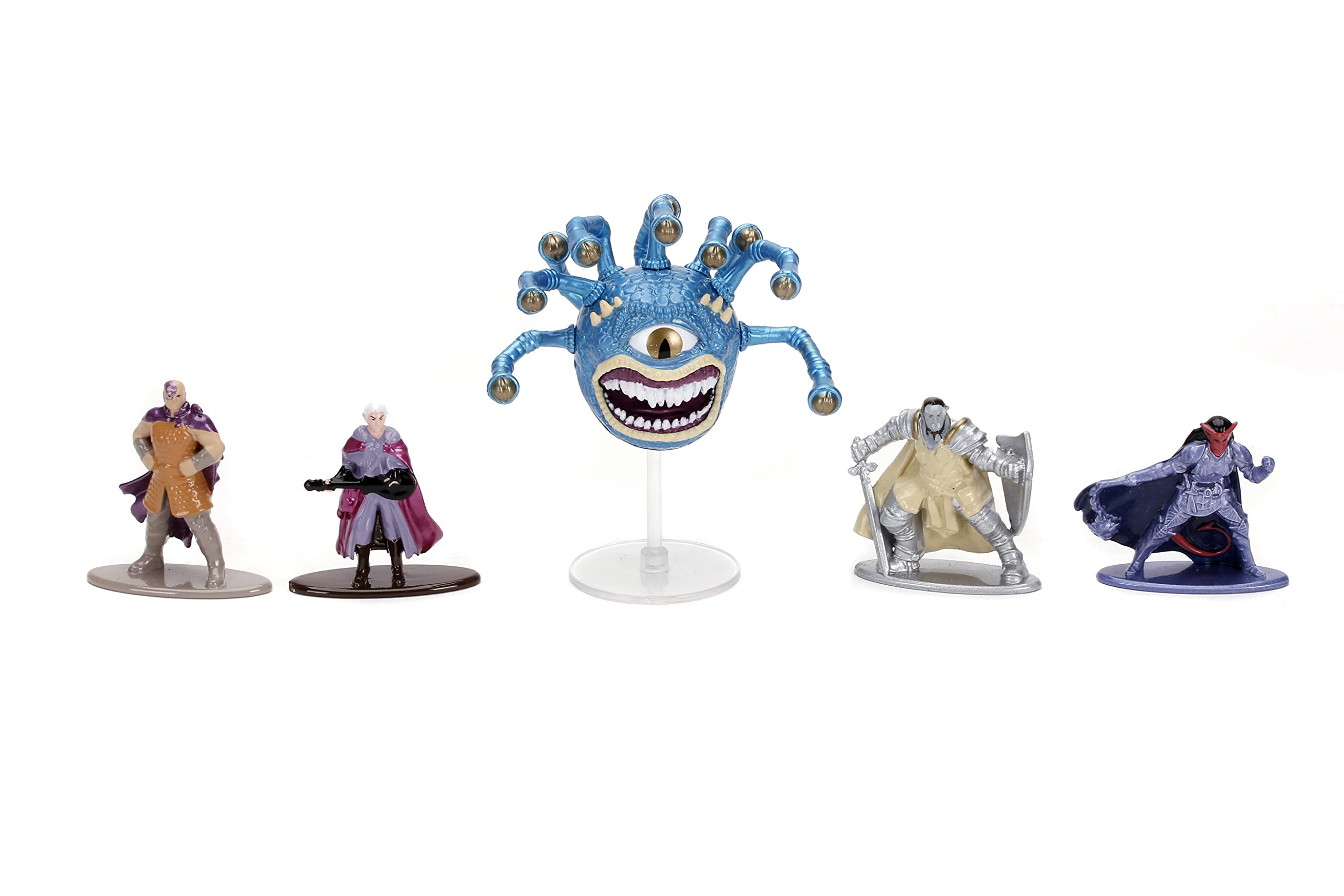 JADA TOYS Dungeons & Dragons Nano METALFIGS Medium Pack A - Premium Collectible Miniatures for D&D Tabletop RPG, Fantasy Gaming & Display
