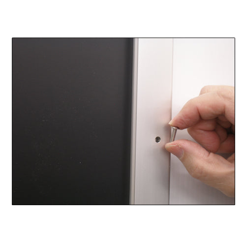 17 x 22 Inch Snap Frame Poster Display with SwingSnaps & Security Screws - Perfect for Retail Stores, Offices, and Home Decor