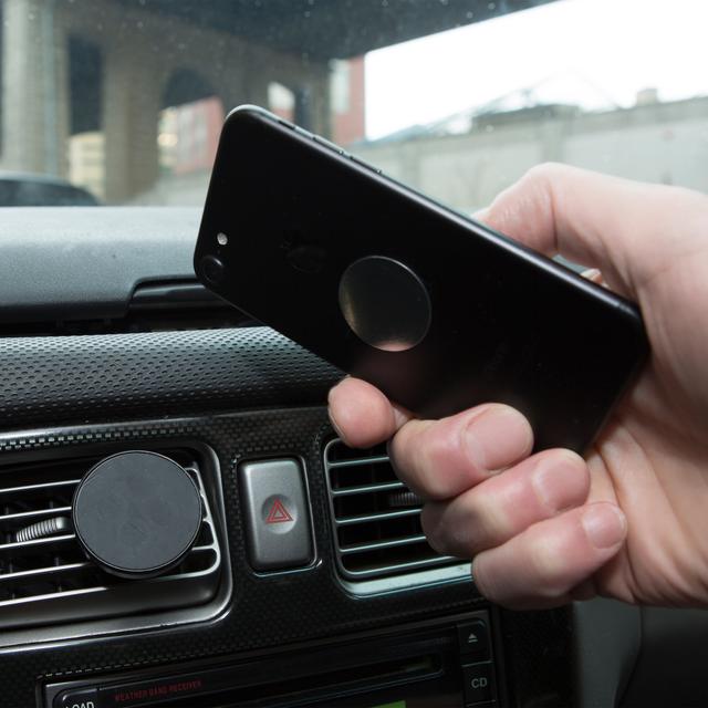 Strong Magnetic Car Vent Phone Mount Holder - Universal Hands-Free Car Accessory for iPhone, Samsung, Google Pixel - Perfect for GPS Navigation, Rideshare & Road Trips