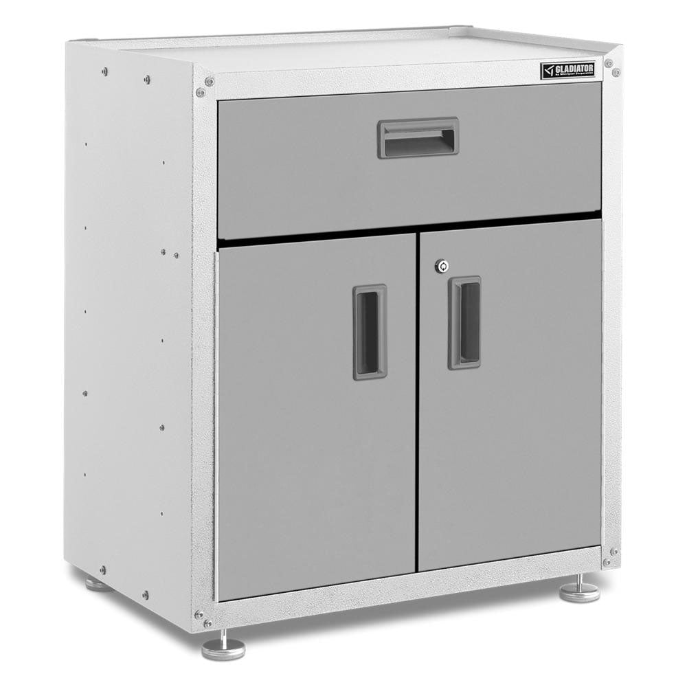Gladiator 28 Inch Base Cabinet - Easy to Assemble, Heavy Duty Storage for Garage, Workshop & Home Organization